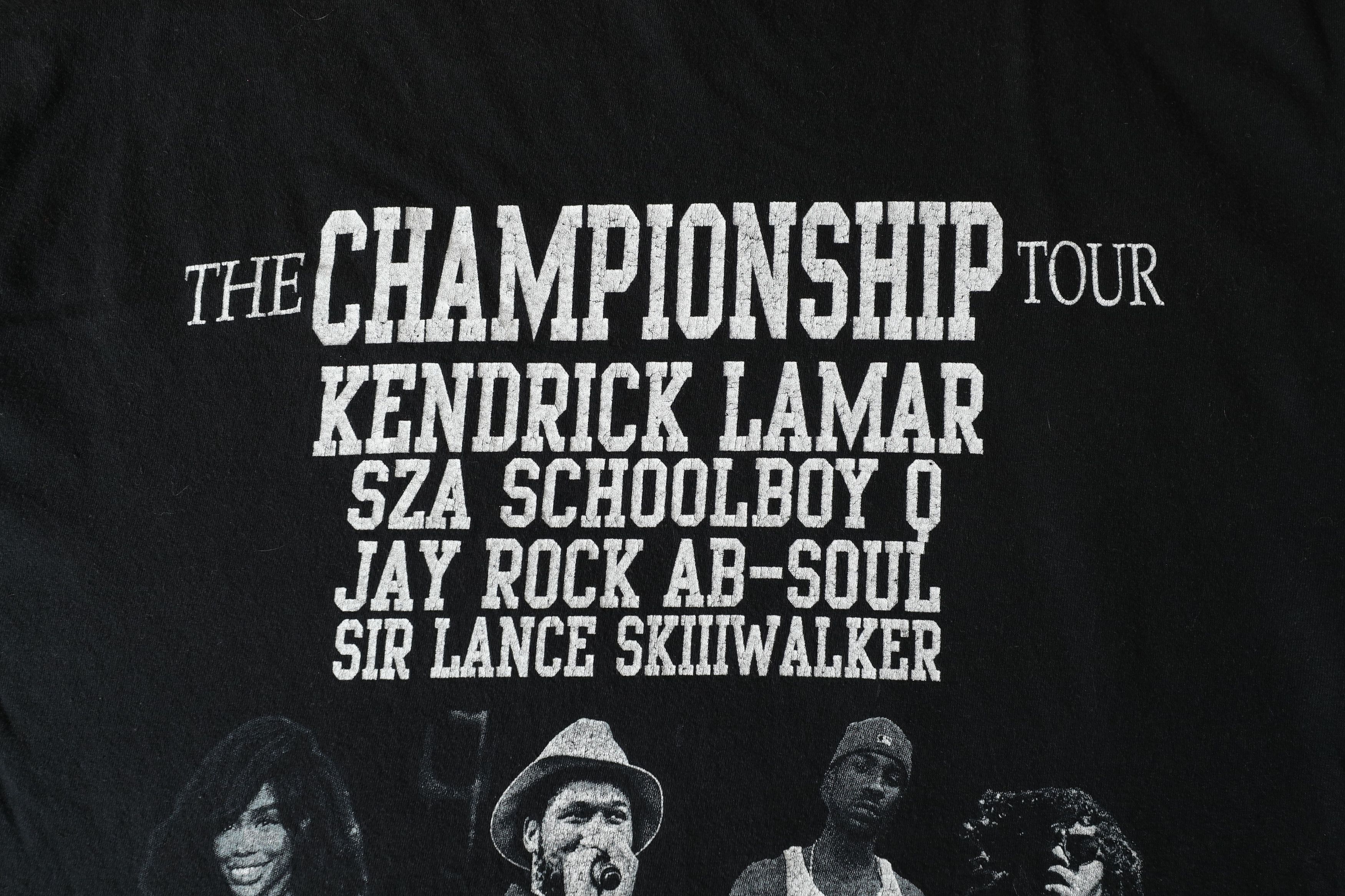 Kendrick Lamar Kendrick Lamar The Championship 2018 Tour Tee (L) Size US L / EU 52-54 / 3 - 13 Thumbnail