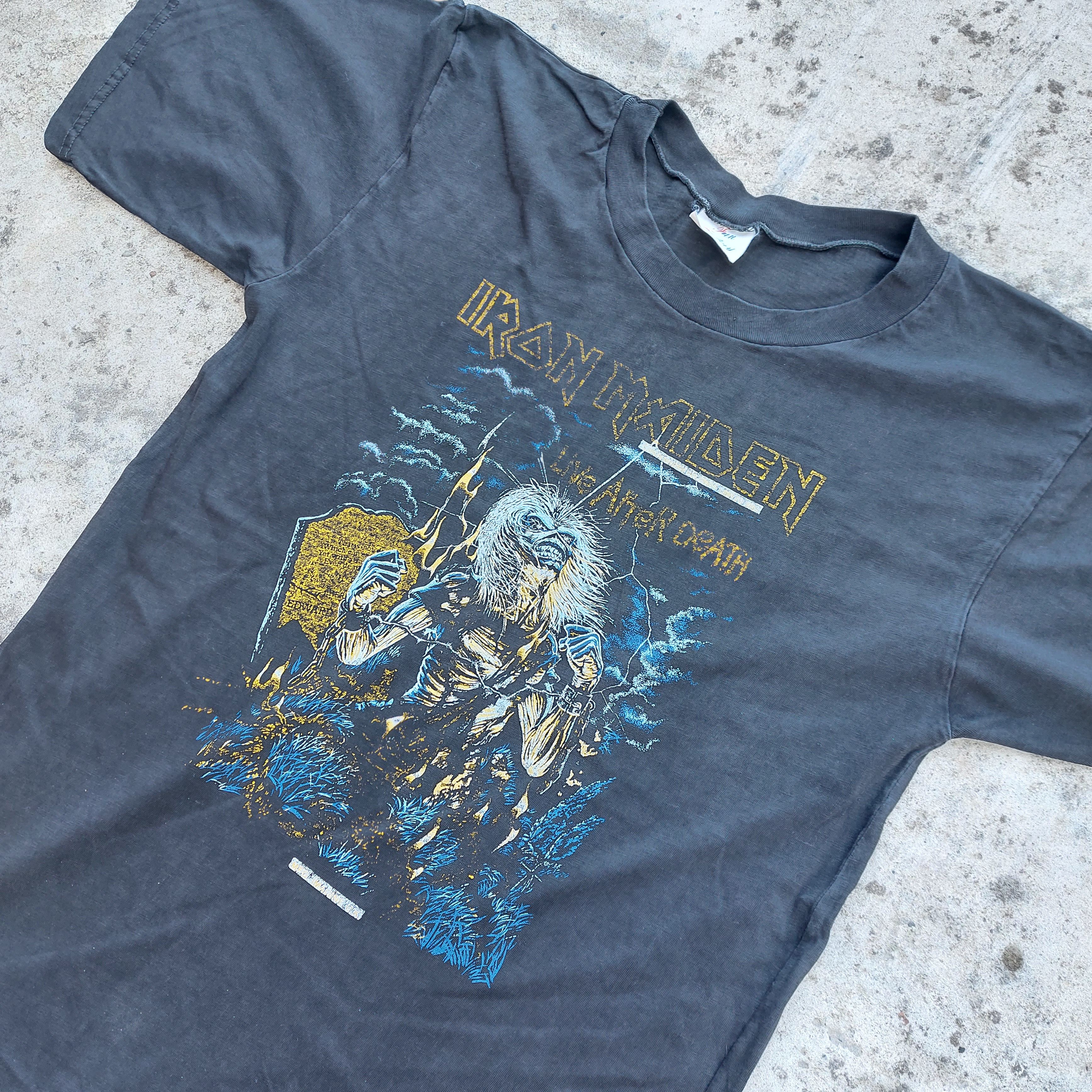 Band Tees × Vintage iron maiden live after death 1988 vintage tshirt Size US S / EU 44-46 / 1 - 8 Thumbnail