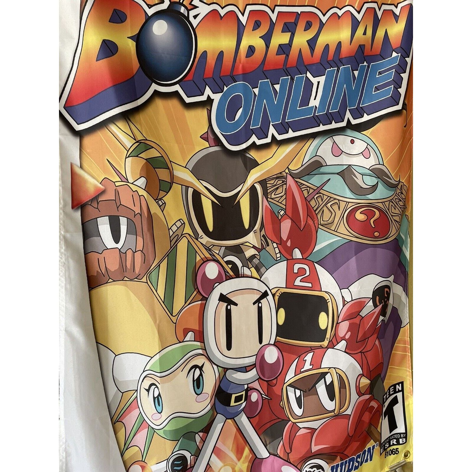 Other Bomberman Online 5ft Flag Sega Dreamcast 2001 Banner Poster Size ONE SIZE - 3 Thumbnail