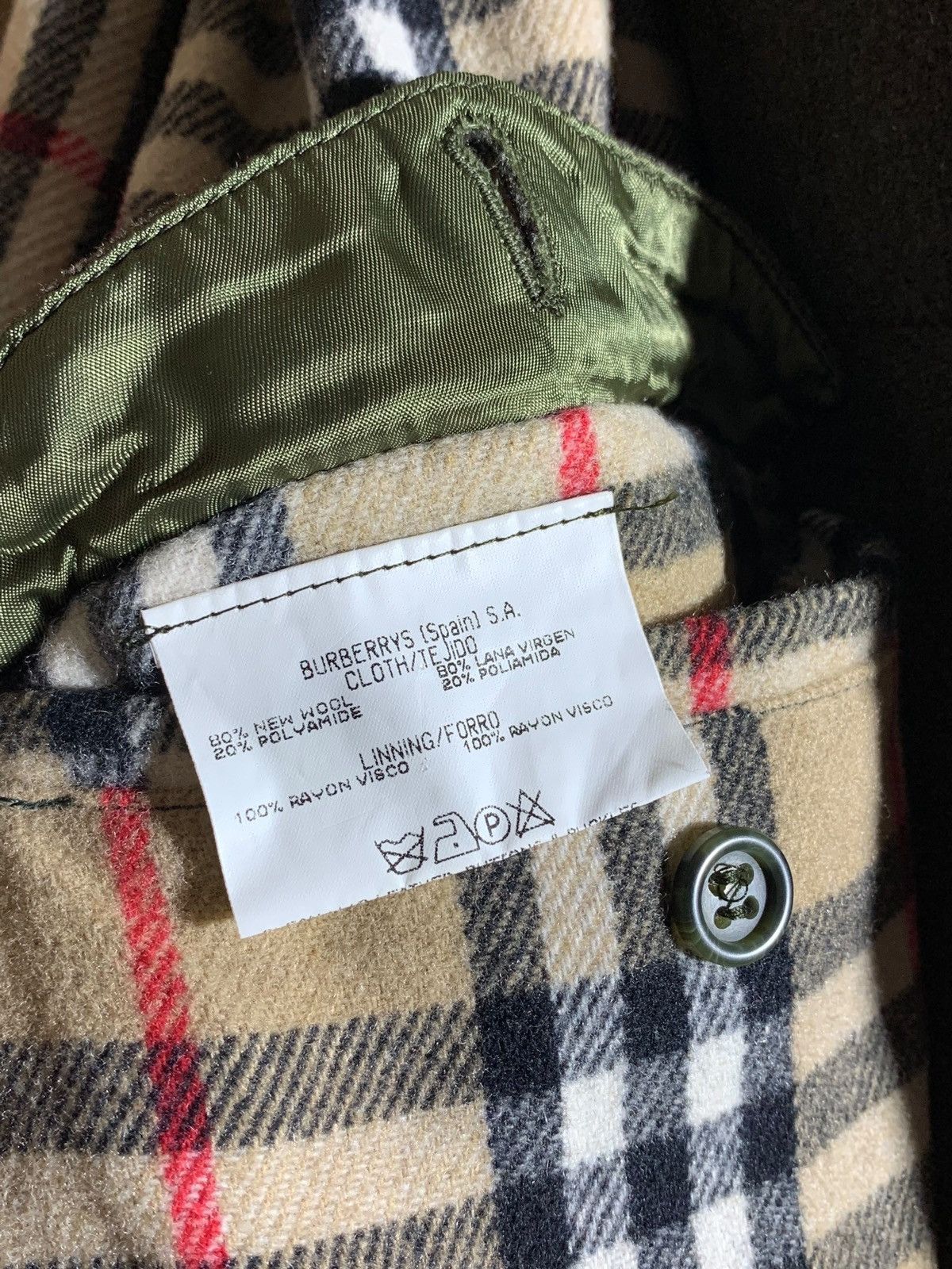 Burberry × Vintage Burberrys Wool Coat Size US L / EU 52-54 / 3 - 11 Thumbnail