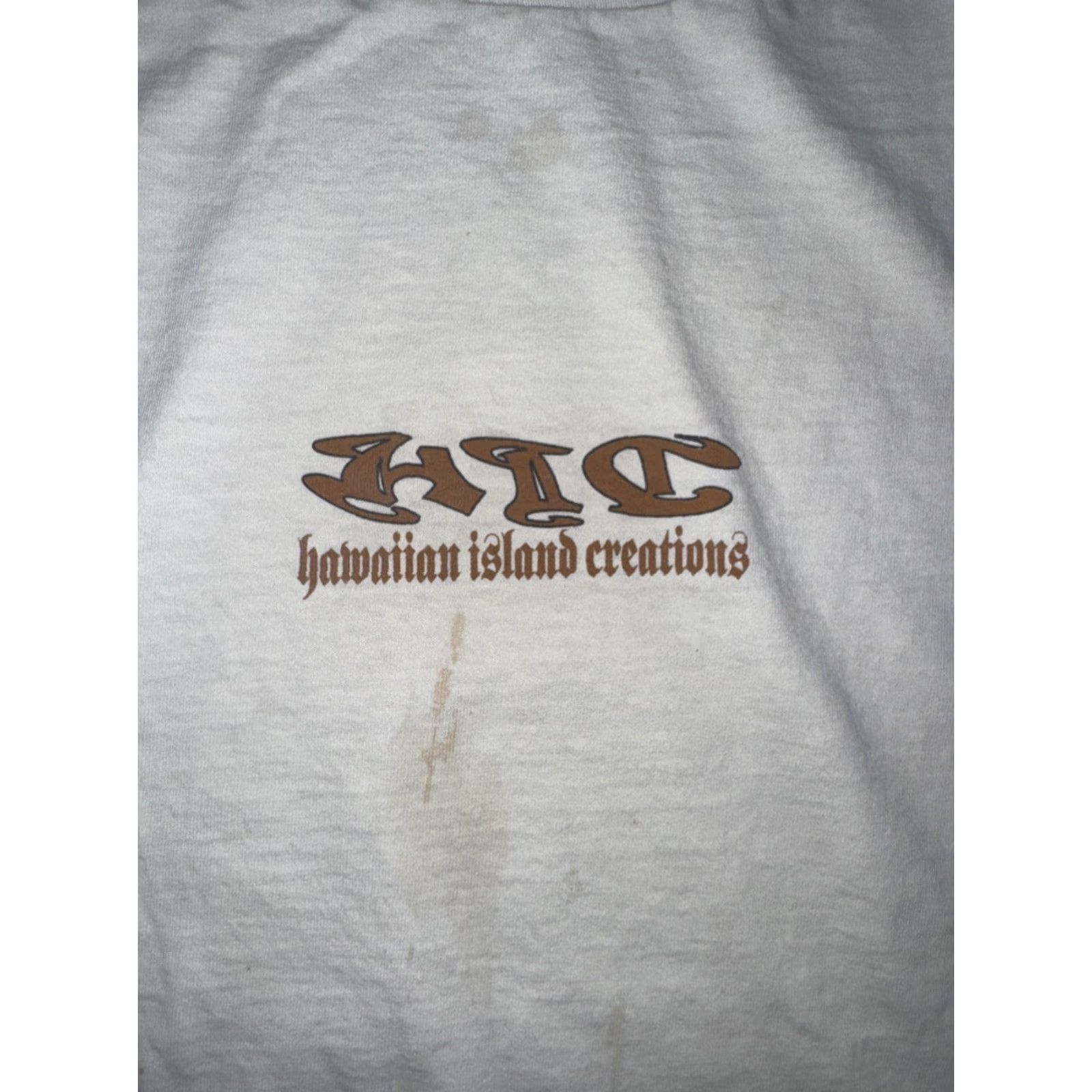 Vintage VINTAGE Hawaiian Island Creations T-Shirt White XL Distressed USA Made Men Size US XL / EU 56 / 4 - 3 Thumbnail