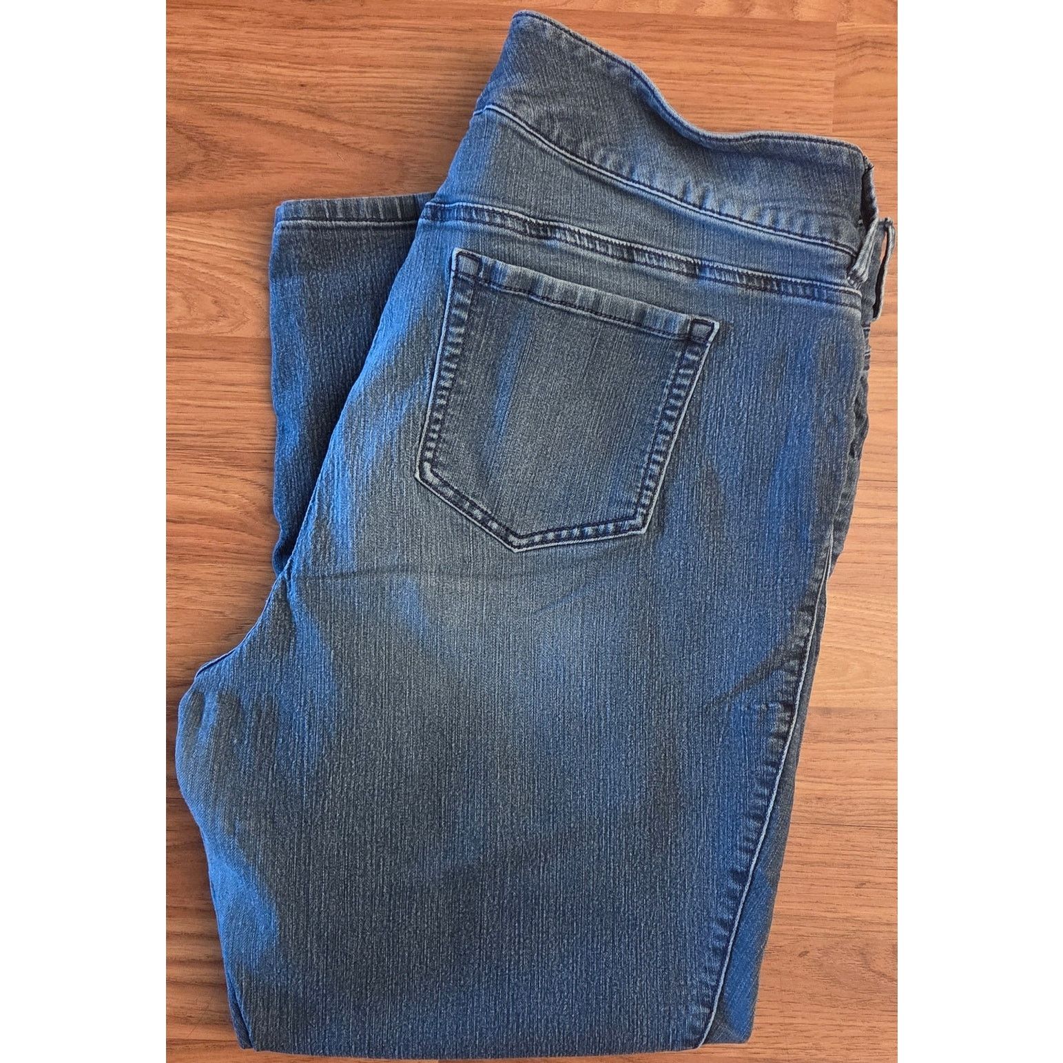 Torrid Stylish Torrid Plus Size Navy Blue Denim Jeans - Size 20R Size 42" / US 20 - 2 Thumbnail