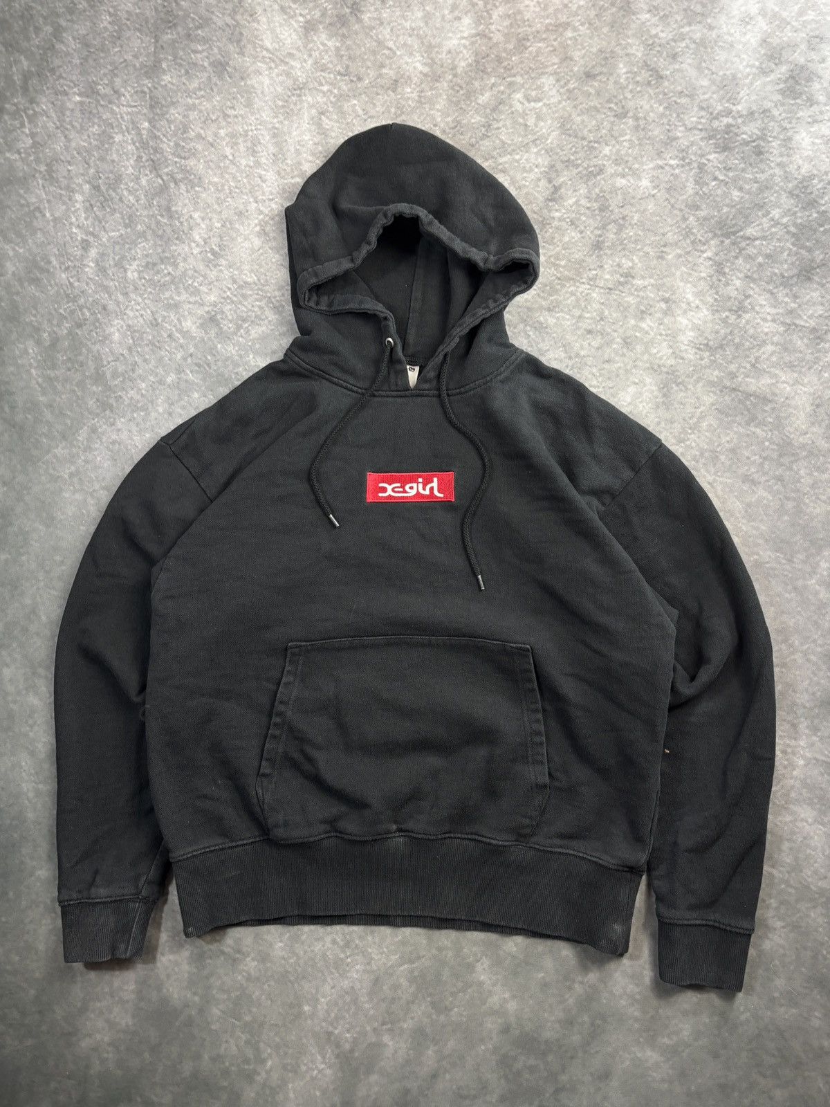 X-LARGE F/W 2018 X-Girl Box Logo Hoodie MilkFed Coppola Japan Crop Size US S / EU 44-46 / 1 - 2 Thumbnail