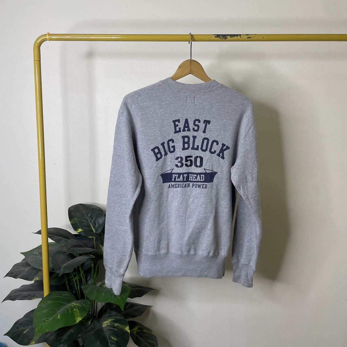 The Flat Head The Flat Head East Big Block Half Zipper Sweatshirt Size US M / EU 48-50 / 2 - 1 Thumbnail