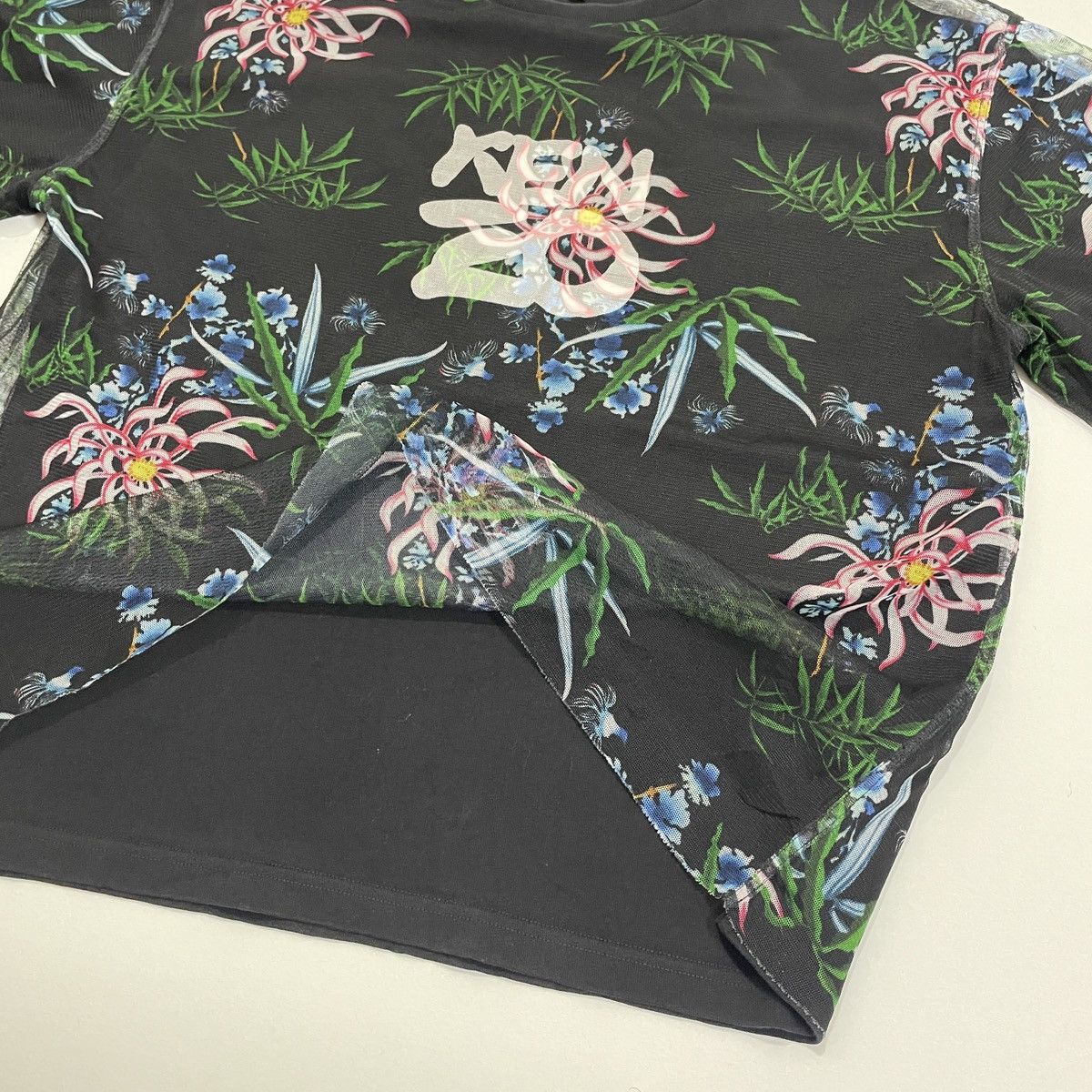 Kenzo KENZO floral Double Layer Tshirt Size M / US 6-8 / IT 42-44 - 5 Thumbnail