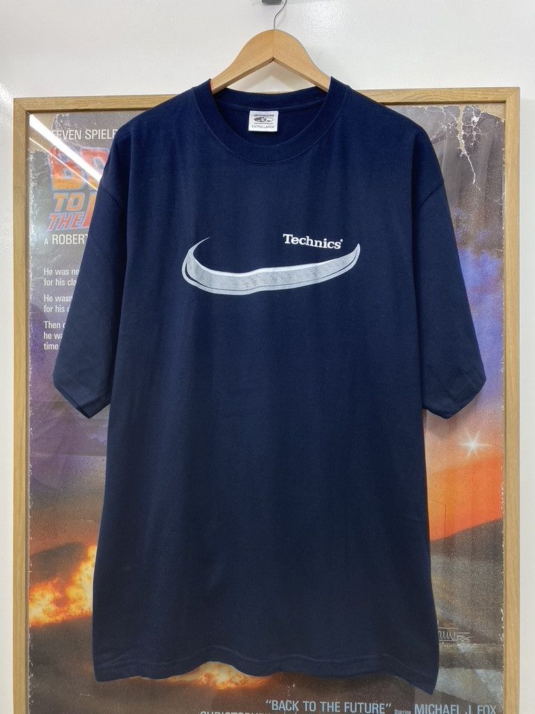 Vintage 00s Vintage DMC World DJ Champs Technics Promo T Shirt Size US XL / EU 56 / 4 - 1 Thumbnail