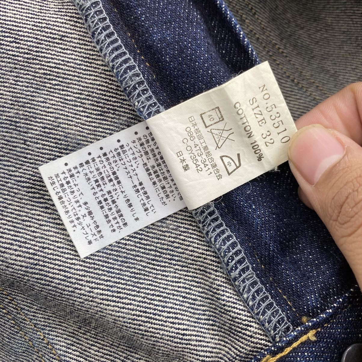 Eternal 1990s Vintage Eternal Japan Faded Selvedge Jeans Bush Pants Size US 32 / EU 48 - 9 Thumbnail