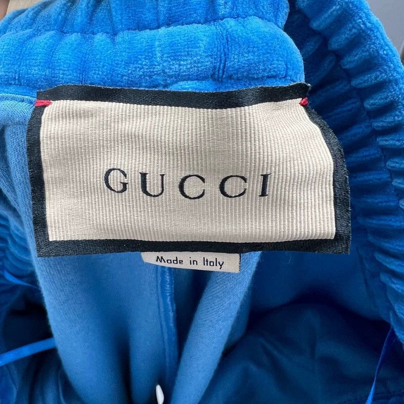 Gucci Gucci Size M Double G towel blue shorts size M 2502-Nextar Size US 33 - 3 Thumbnail
