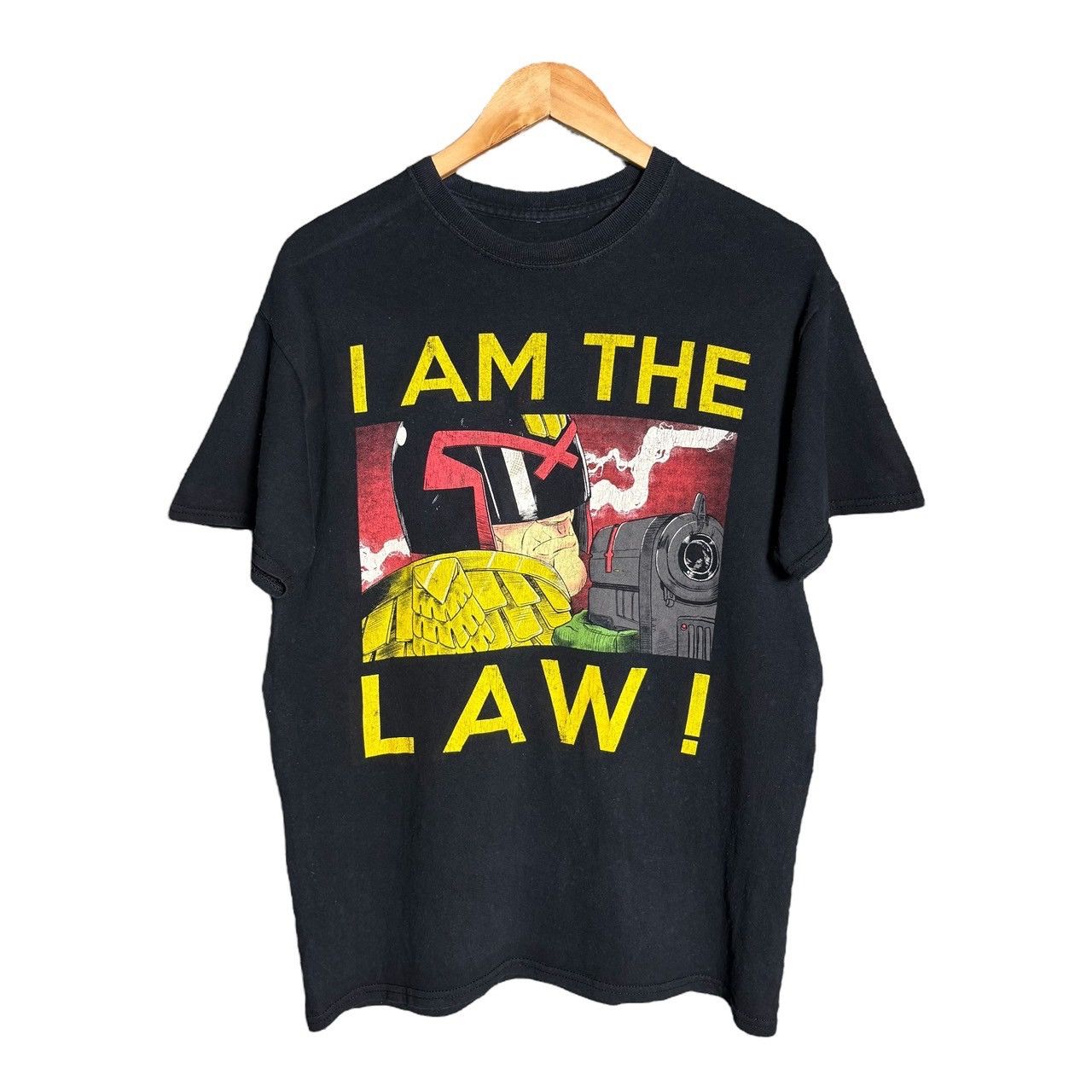 Vintage Vintage Judge Dredd Comics Movie Graphic T-Shirt Size US M / EU 48-50 / 2 - 1 Thumbnail