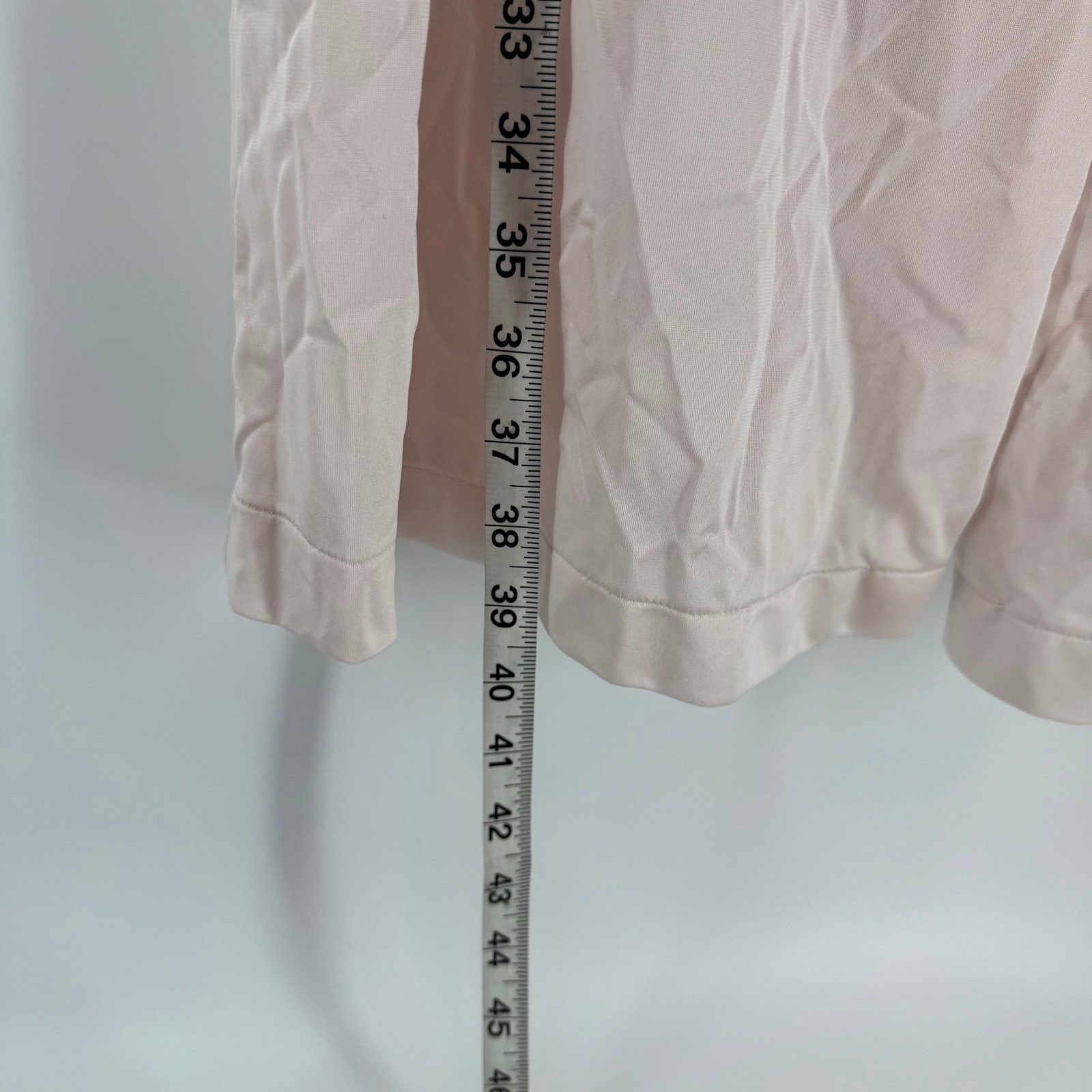 Other Vintage Lorraine Nightgown Pink Lace Button Front Made in U Size L / US 10 / IT 46 - 5 Thumbnail