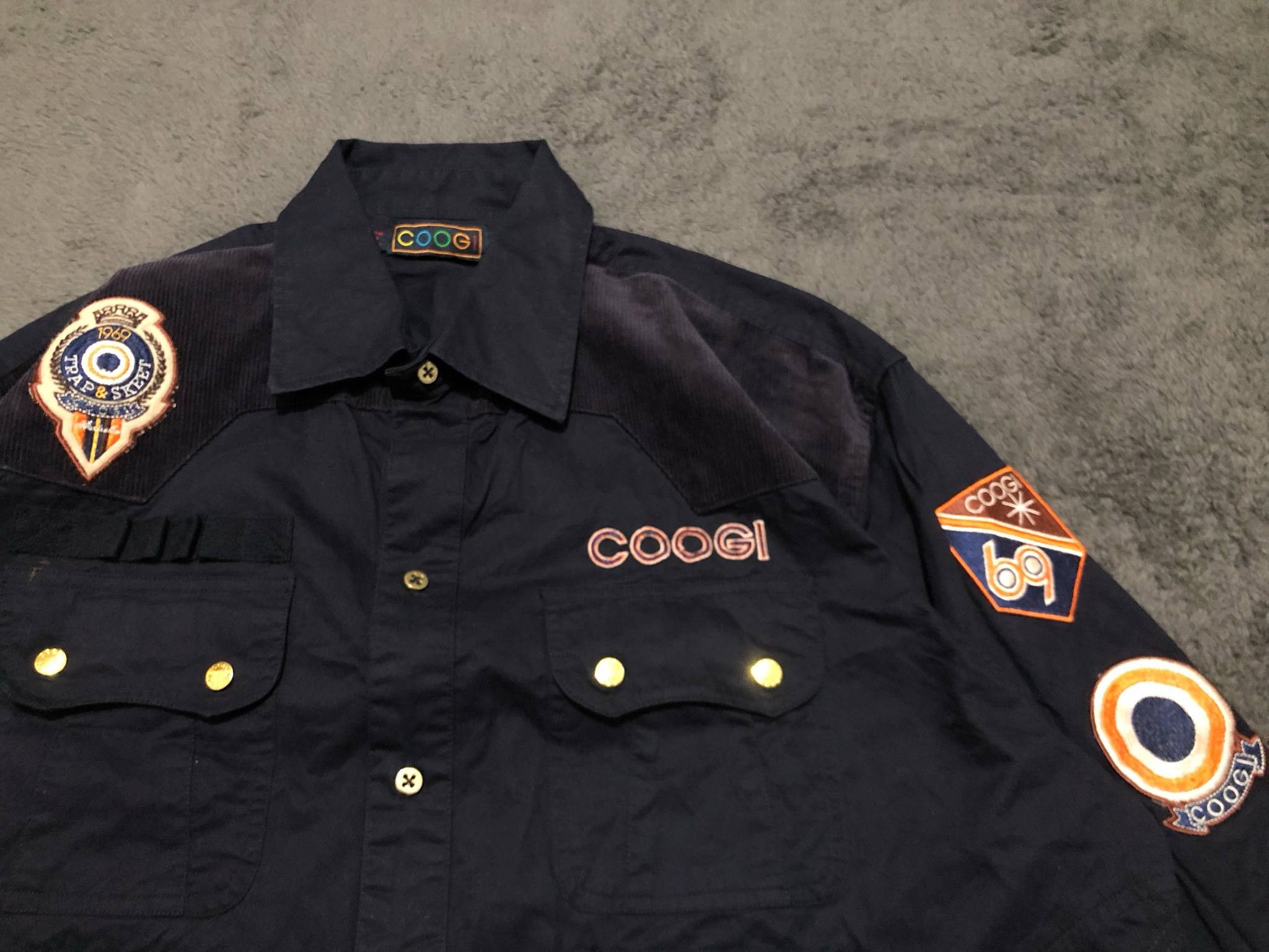 Coogi Vintage Coogi Army Longsleeves Size US XL / EU 56 / 4 - 2 Thumbnail
