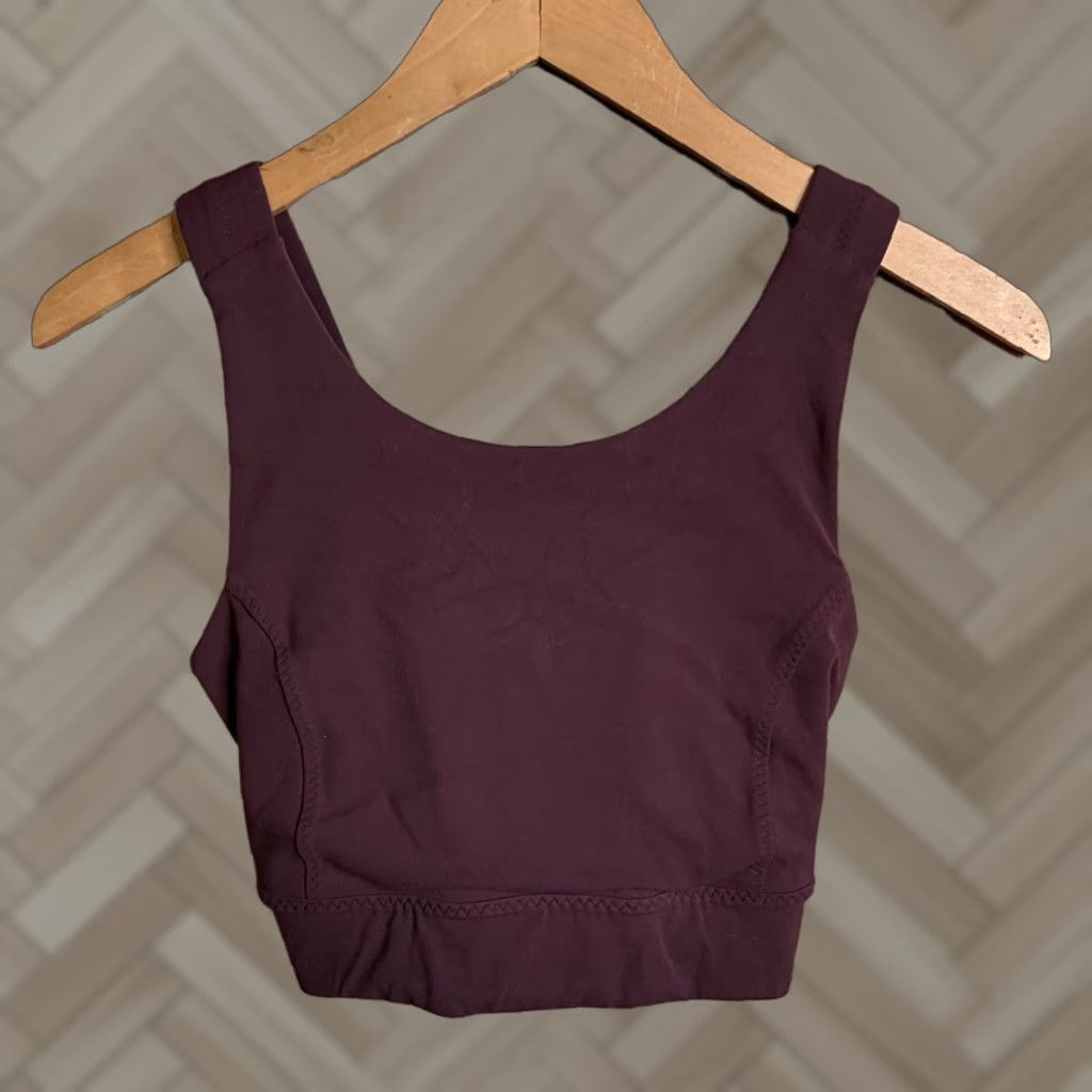 Athleta Athleta Women Sports Bra Medium Red Maroon Size ONE SIZE - 1 Thumbnail