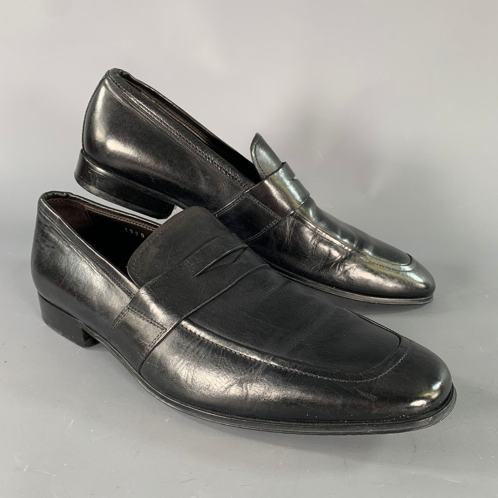 To Boot New York TO BOOT NY Size 9 Black Leather Loafer Loafers Size US 9 / EU 42 - 1 Thumbnail