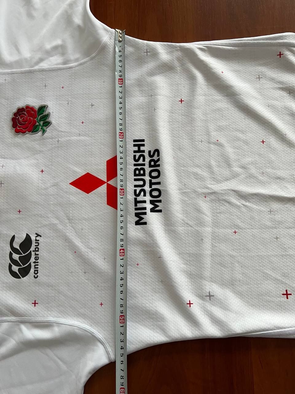 2018 ENGLAND #16 MATCH WORN PLAYER ISSUED U20 RUGBY SHIRT XL