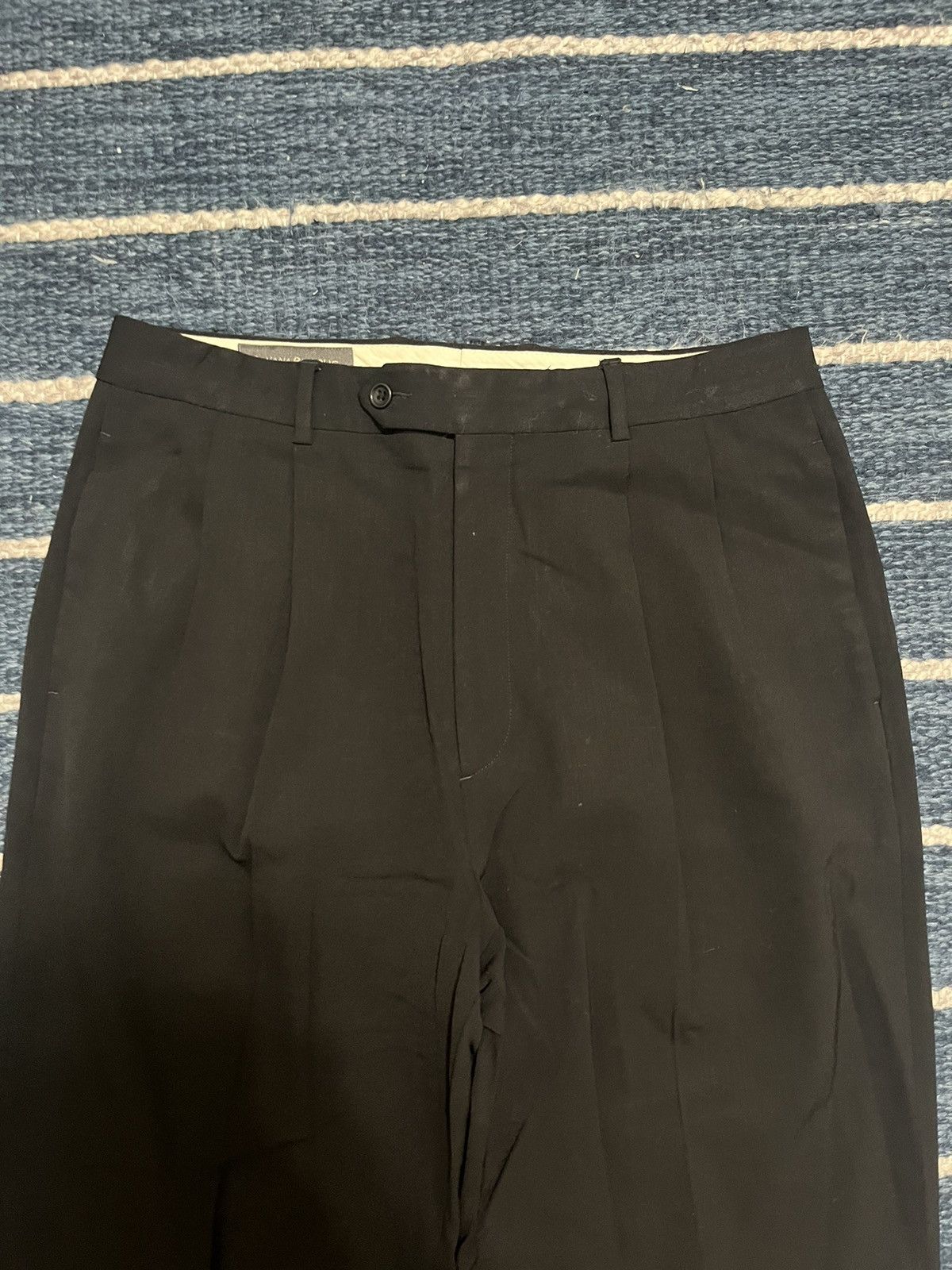 Banana Republic Banana Republic Dress Pants Black 34x34 Size US 34 / EU 50 - 2 Thumbnail