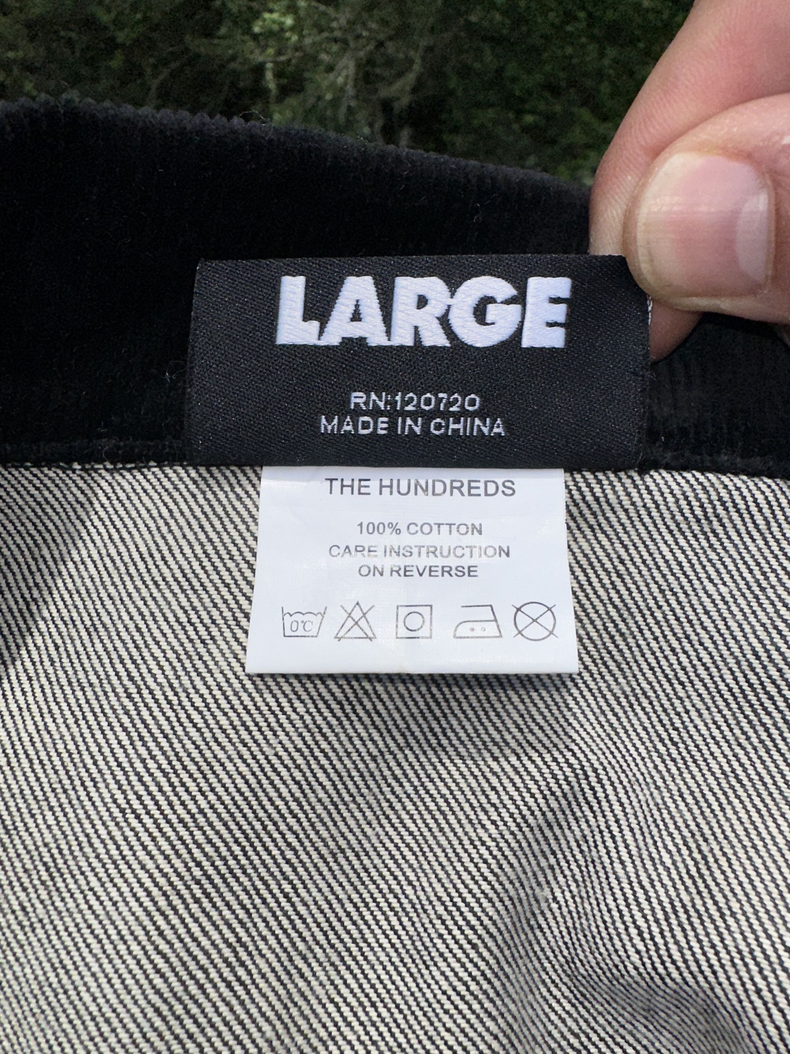 The Hundreds the Hundreds Denim Chore Coat Black Men's size L Large Size US L / EU 52-54 / 3 - 5 Thumbnail