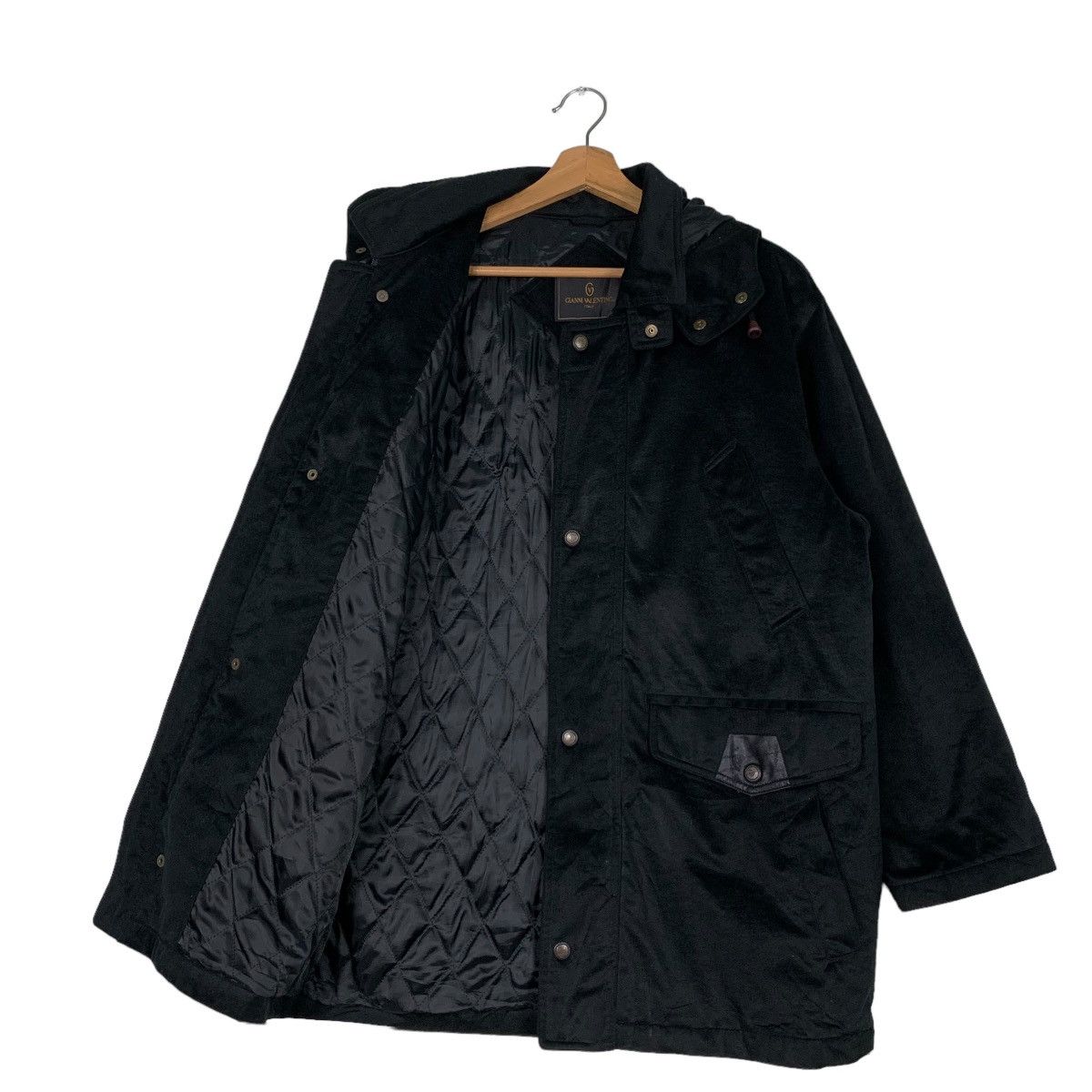 Gianni Valentino GIANNI VALENTINO Four Pocket Hooded Jacket #0648-C30 Size US S / EU 44-46 / 1 - 9 Thumbnail