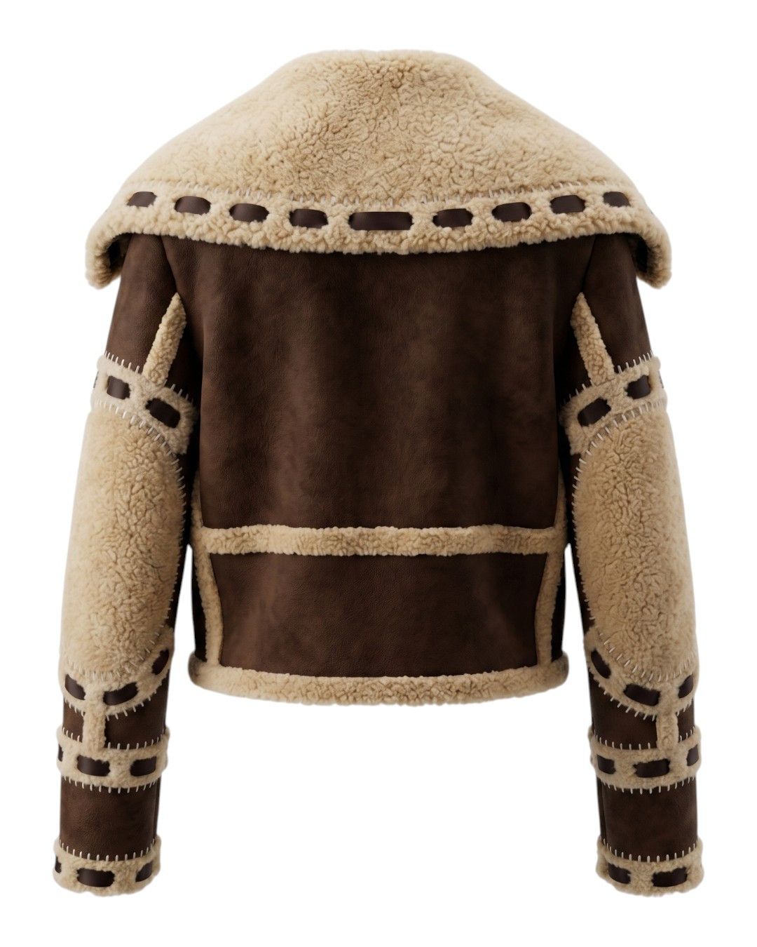 Christian Dior Monsieur F/W 2005 DIOR BY JOHN GALLIANO SHEARLING LEATHER JACKET Size S / US 4 / IT 40 - 3 Thumbnail