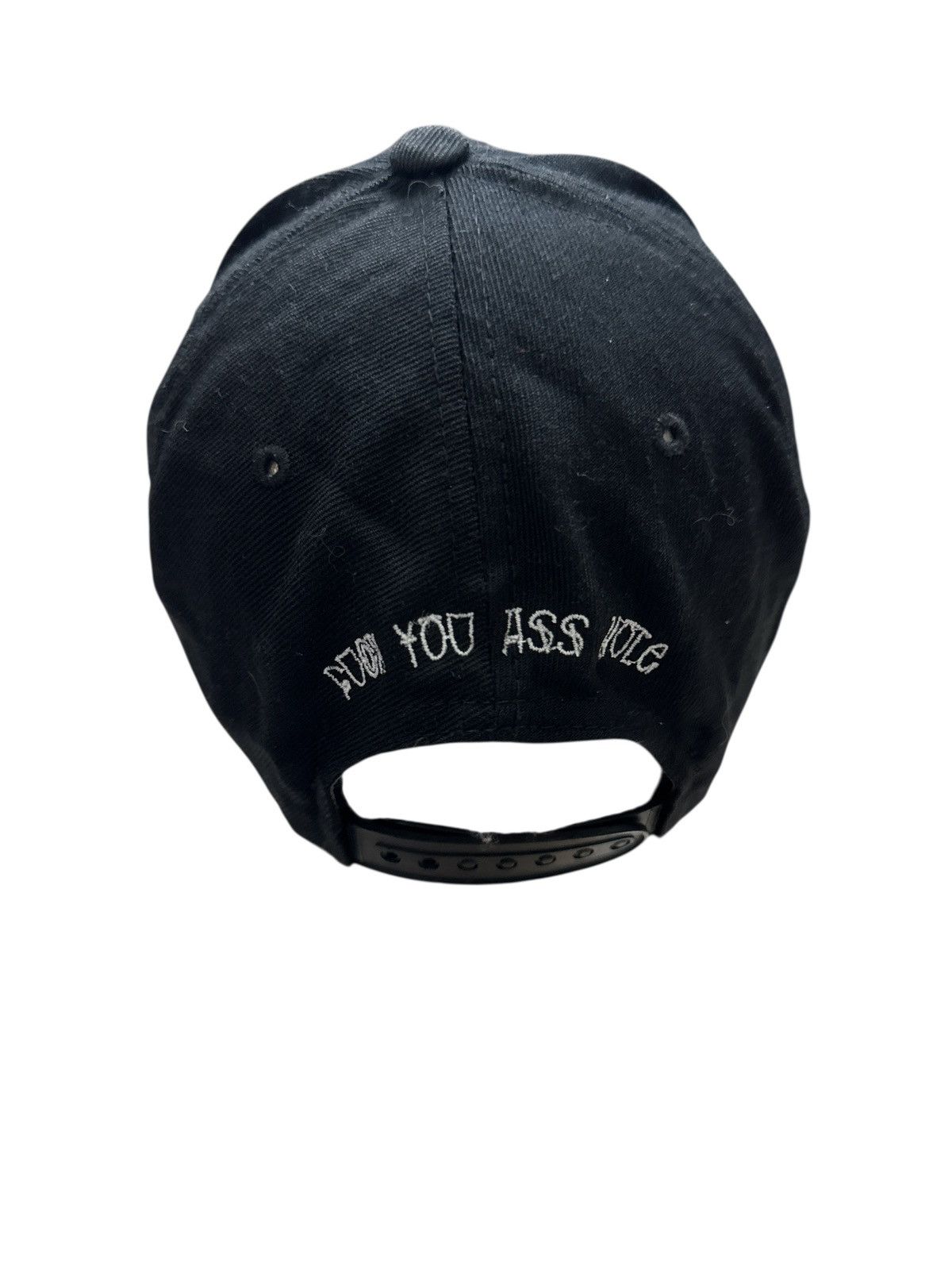 Japanese Brand KIRIMEST FUCK YOU ASS HOLE SIX PANELS CAP Size ONE SIZE - 4 Thumbnail