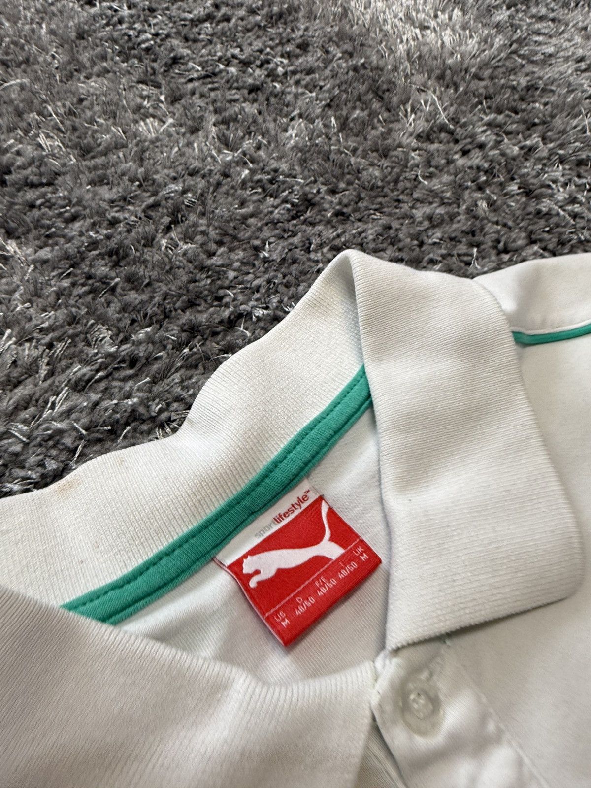 Formula 1 Puma Racing Mercedes Benz Formula 1 Petronas Polo Shirt Size US M / EU 48-50 / 2 - 2 Thumbnail