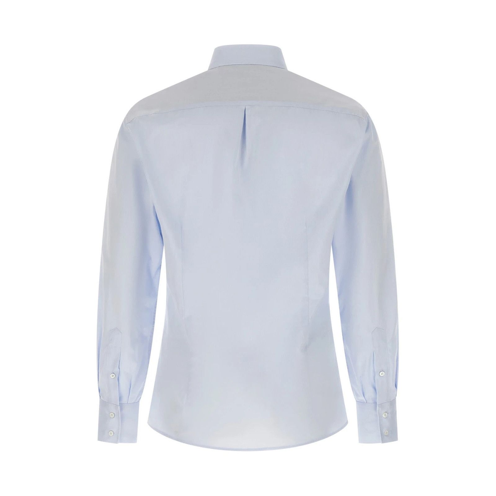 Brunello Cucinelli BRUNELLO CUCINELLI Light-Blue Button-Down Cotton Shirt New & Size US XL / EU 56 / 4 - 2 Thumbnail
