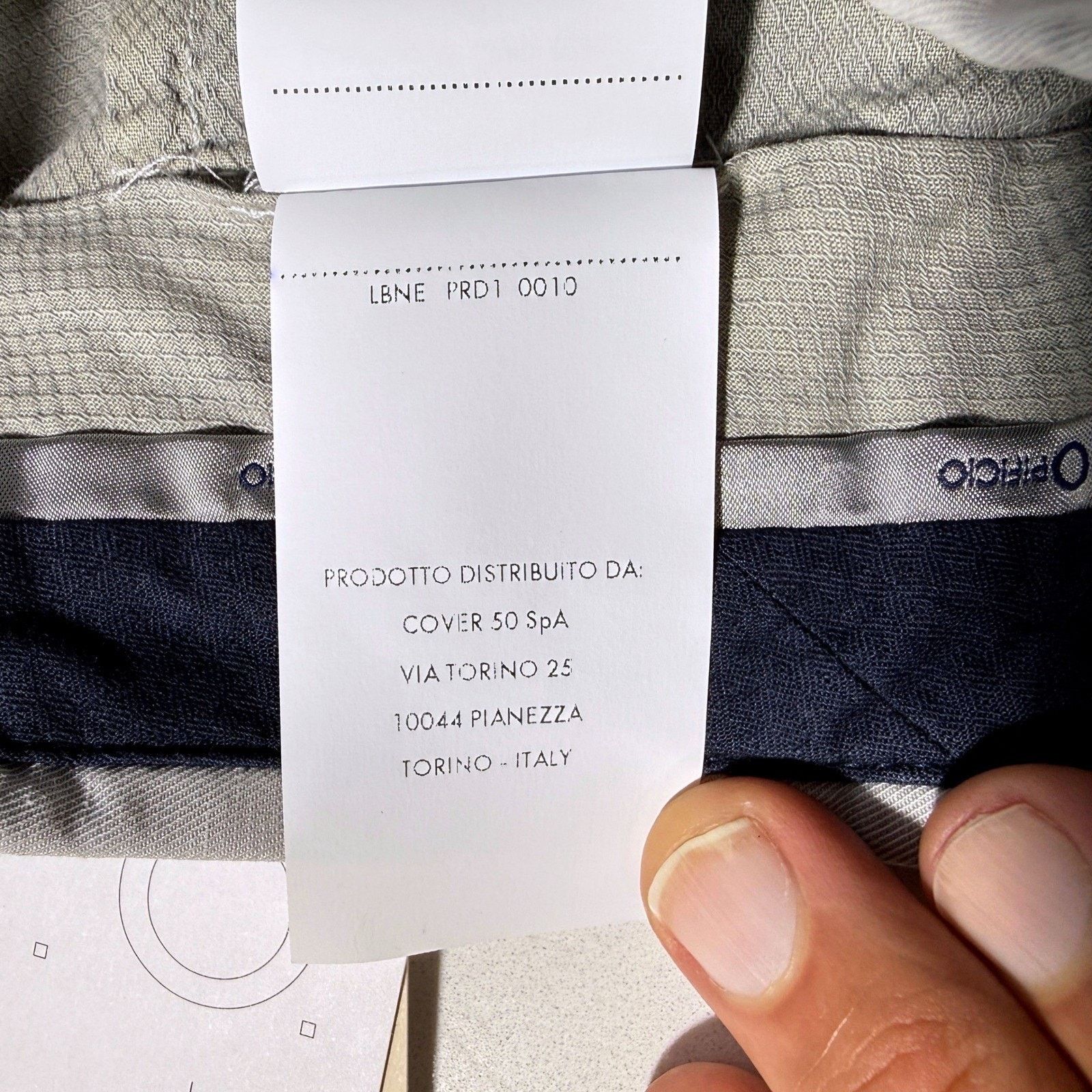Other TorinOpificio Mens Lyocell Linen Cotton Trousers Italy 52 Size US 36 / EU 52 - 7 Thumbnail