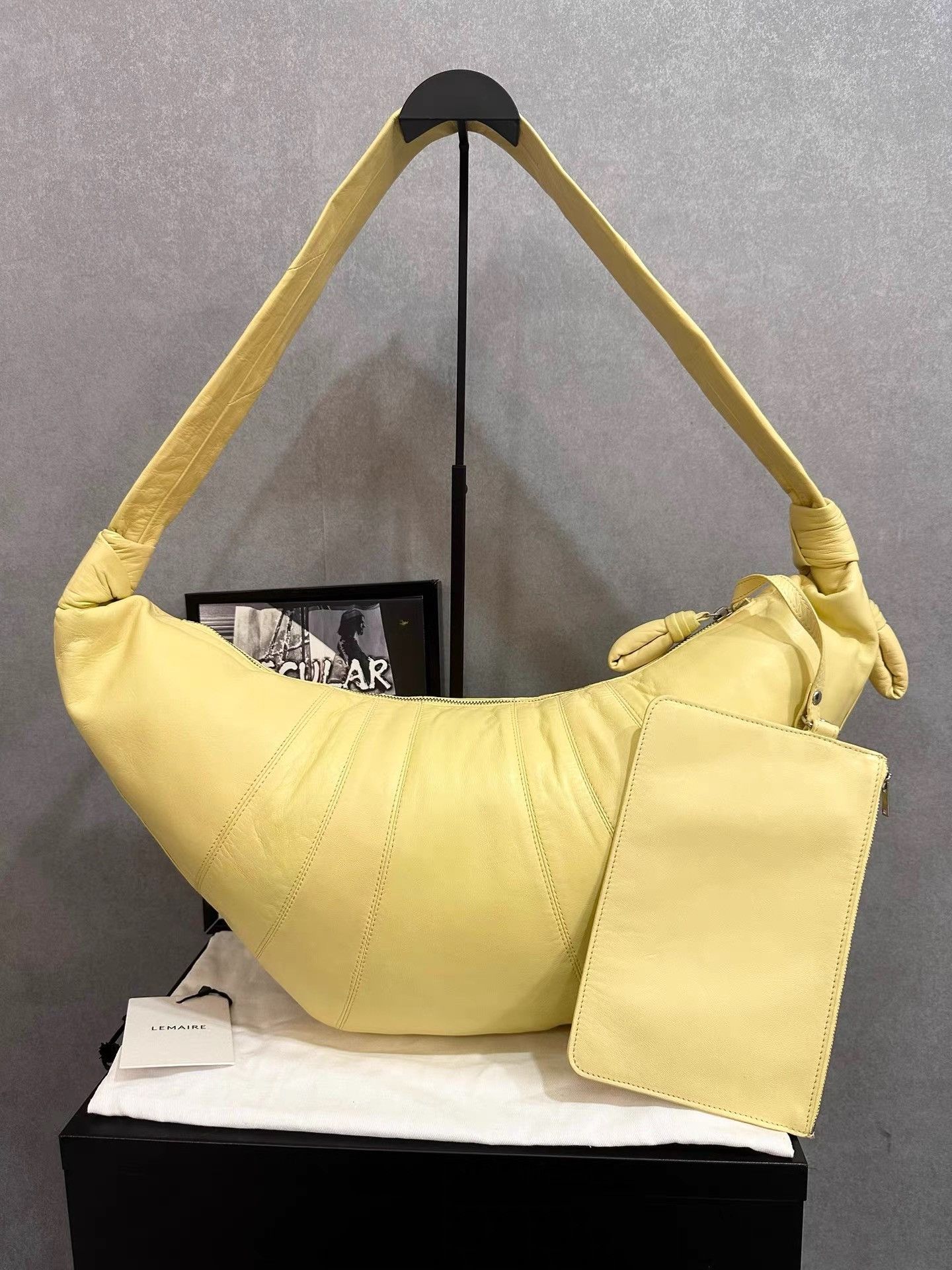 Lemaire Lemaire Large Ginger Croissant Bag K34 Size ONE SIZE - 1 Thumbnail