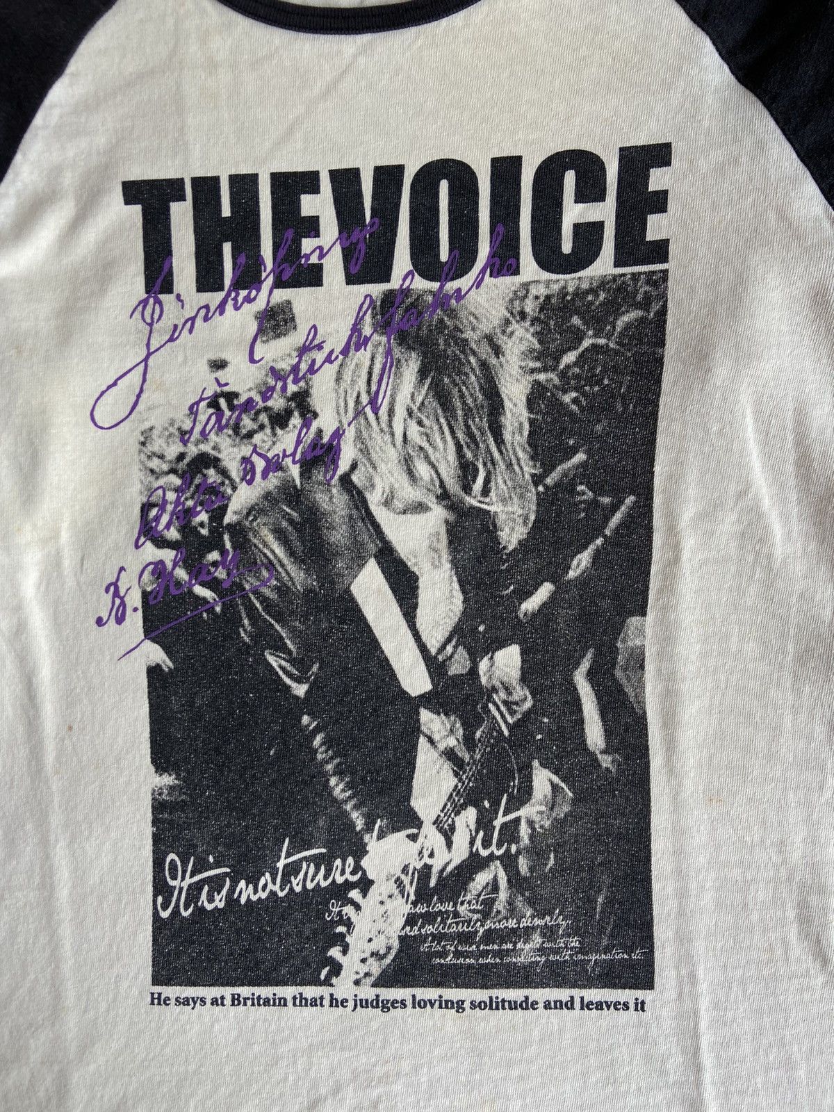 If Six Was Nine × Le Grande Bleu (L.G.B.) ONE AFTER 99 KURT COBAIN PHOTOS LONGSLEEVE Size US M / EU 48-50 / 2 - 2 Thumbnail