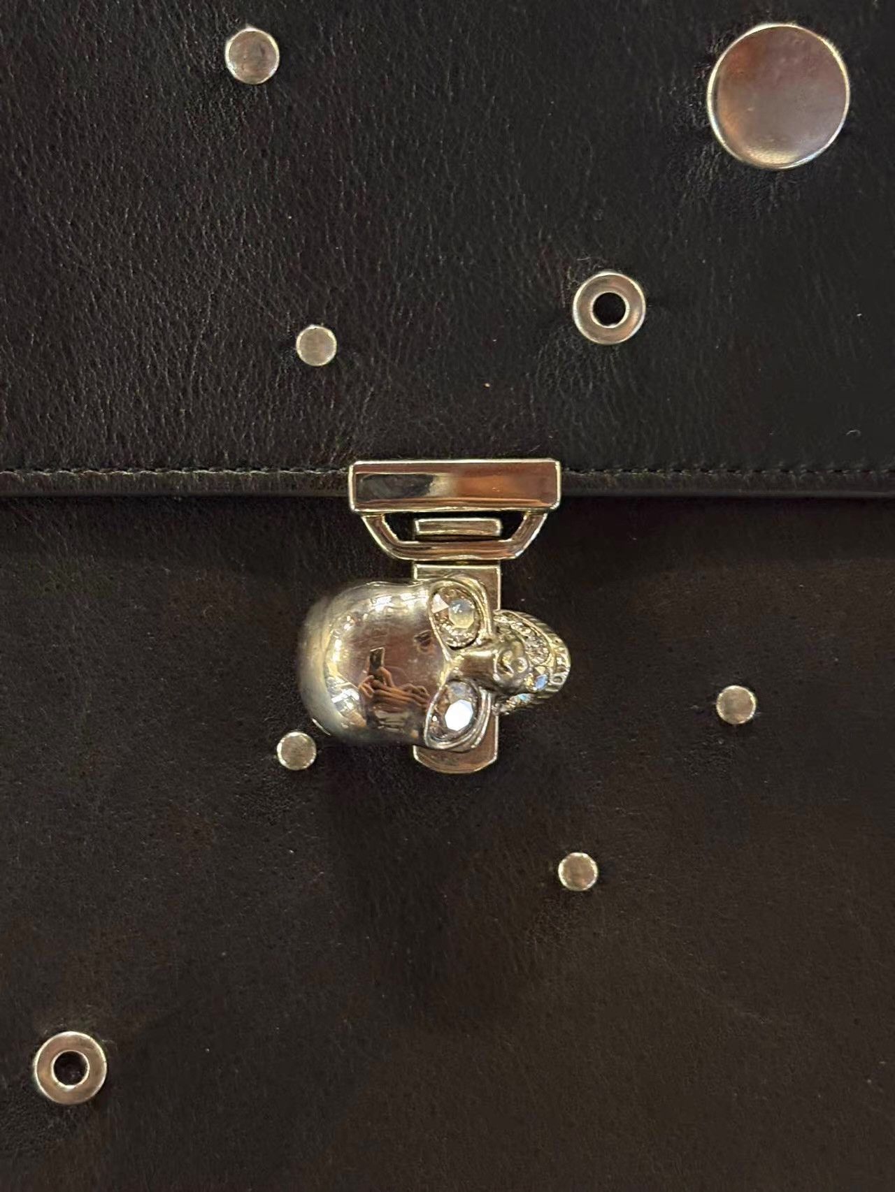 Alexander McQueen Alexander McQueen 17FW Skull Clutch Discontinued & Rare Ｑ25 Size ONE SIZE - 3 Thumbnail