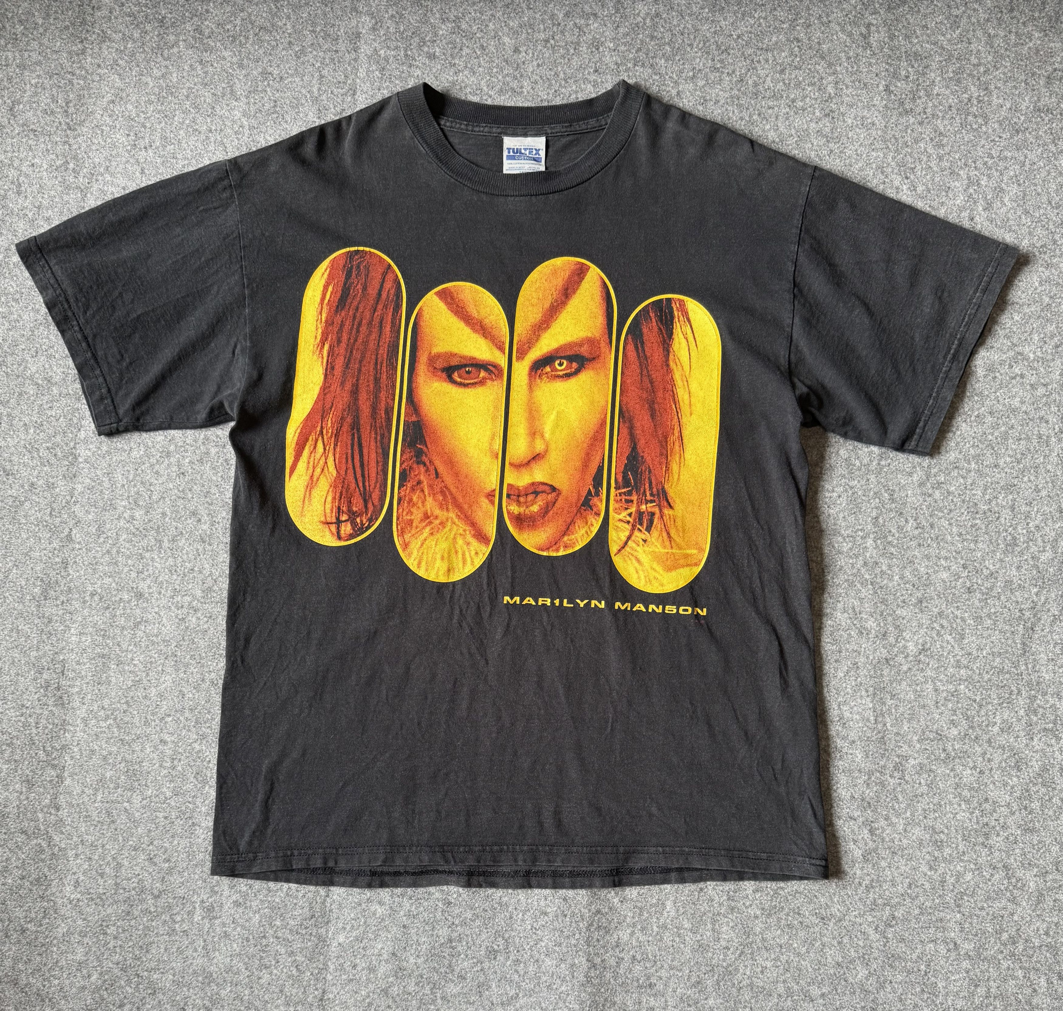 Vintage Marilyn Manson Rock is Dead Vintage Tee 1999 Size US L / EU 52-54 / 3 - 1 Thumbnail