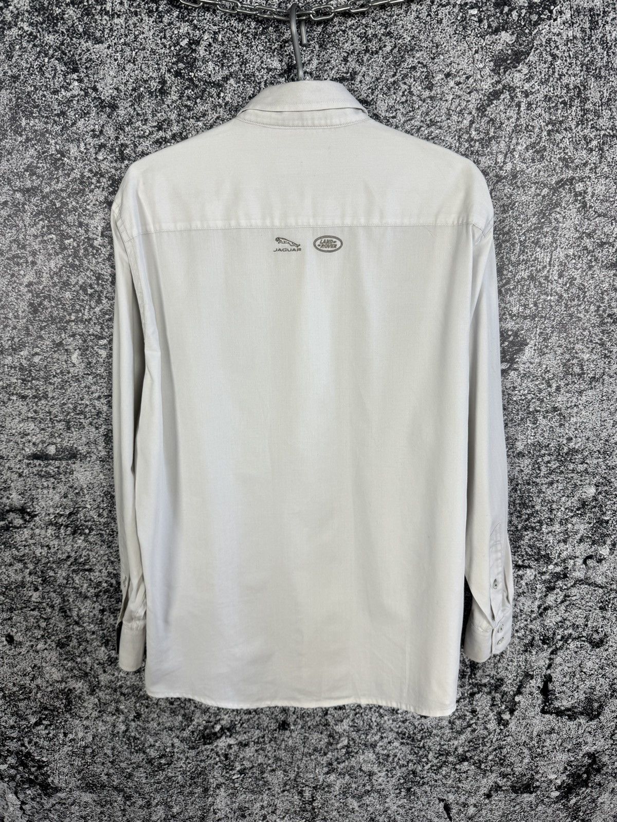 Vintage Jaguar Land Rover Long Sleeve Shirt Buttop Up Racing Vintage Size US L / EU 52-54 / 3 - 11 Thumbnail