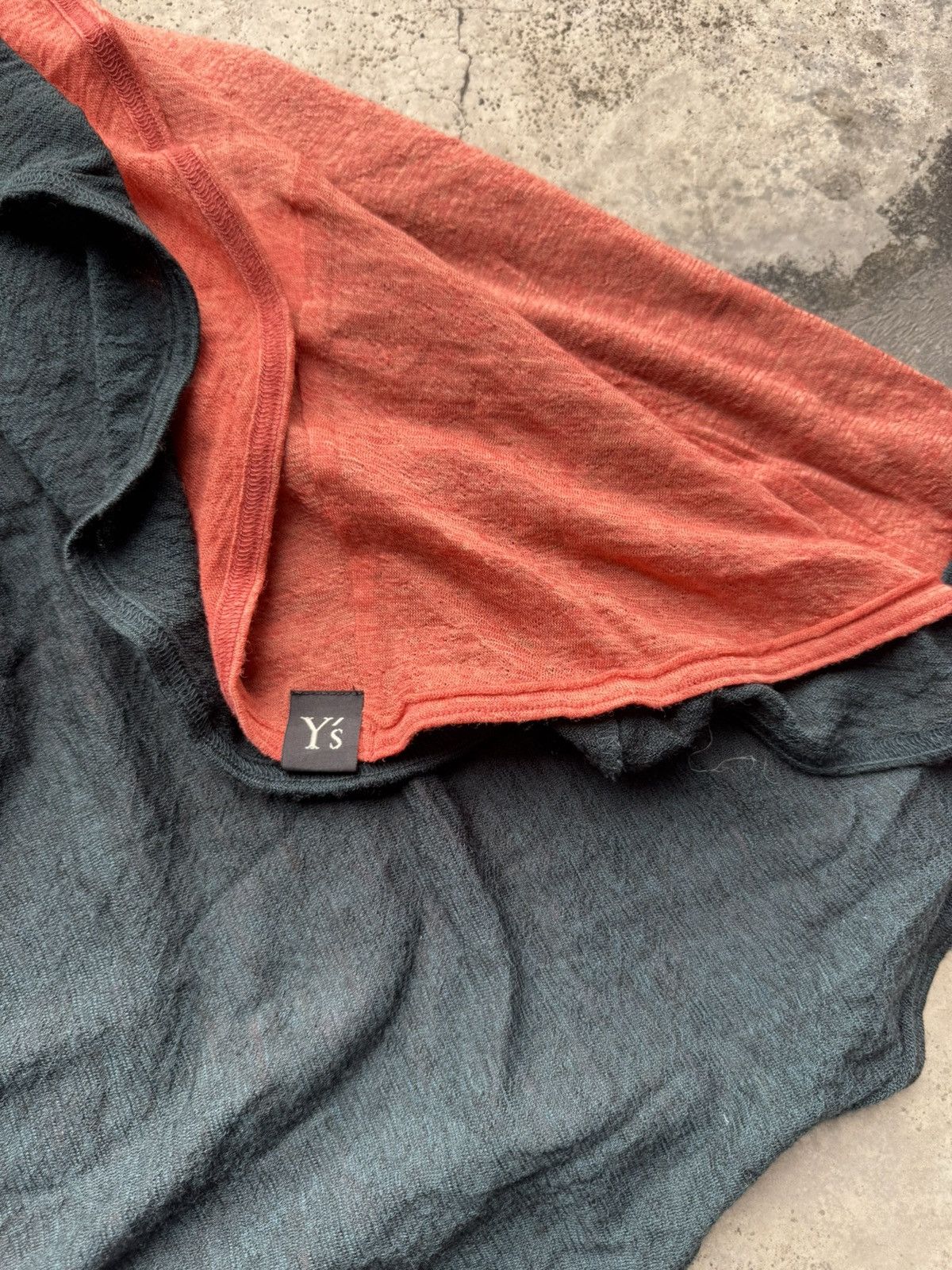 Y's × Yohji Yamamoto double layer shawl cardigan Size M / US 6-8 / IT 42-44 - 10 Thumbnail