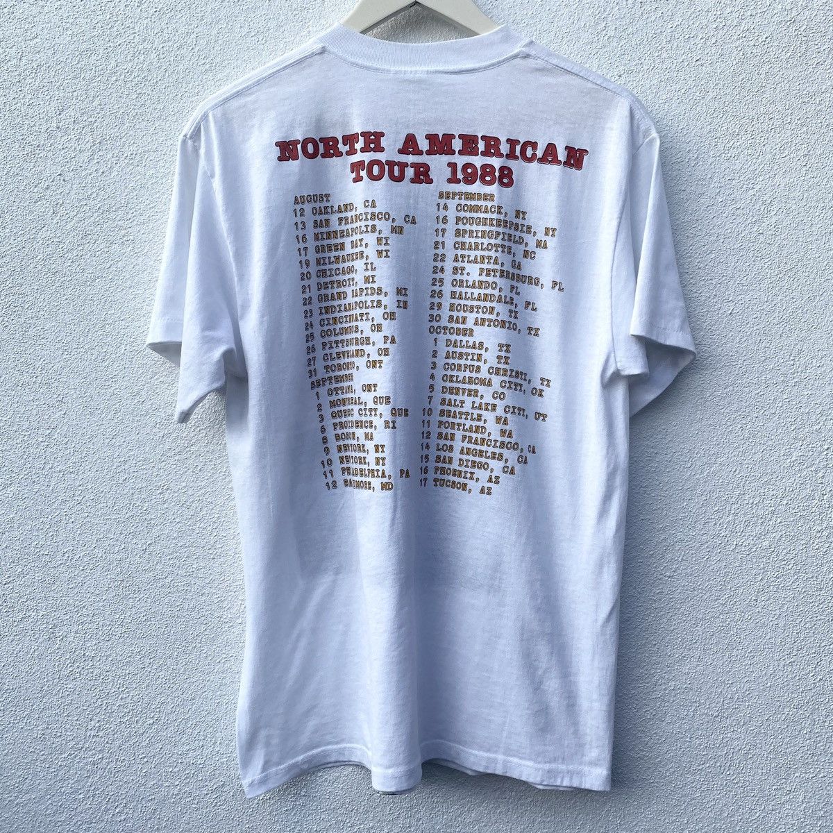 Other VINTAGE KING DIAMOND 'THEM' North American Tour T-Shirt 1988 Size US L / EU 52-54 / 3 - 4 Thumbnail
