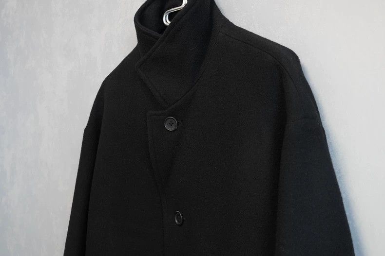 Yohji Yamamoto yohji yamamoto23AW Five-Button Standing Neck Long Jacket 25 Size US S / EU 44-46 / 1 - 4 Thumbnail