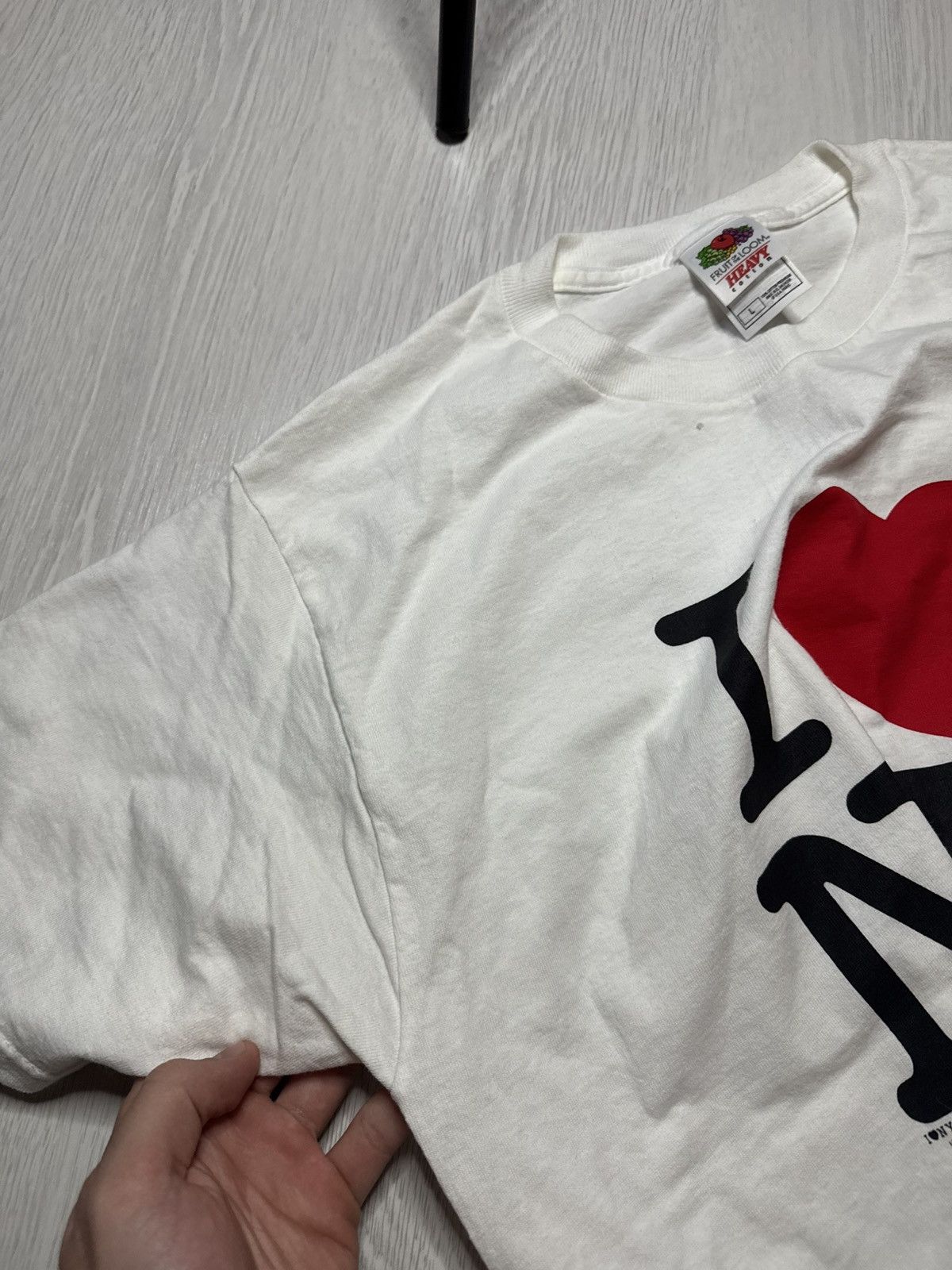 Japanese Brand Vintage I love NY Tee Size US M / EU 48-50 / 2 - 4 Thumbnail