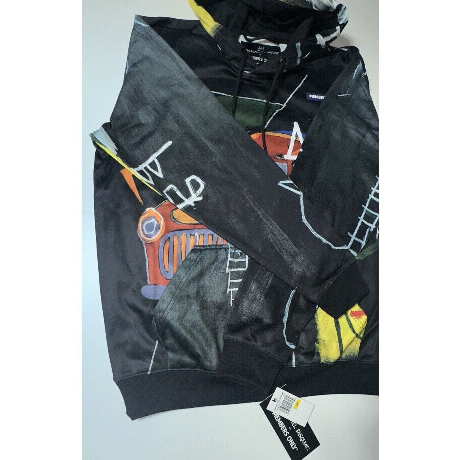 Members Only Jean Michel Basquiat x Members Only Hoodie Small Y2K AOP Size US S / EU 44-46 / 1 - 10 Thumbnail