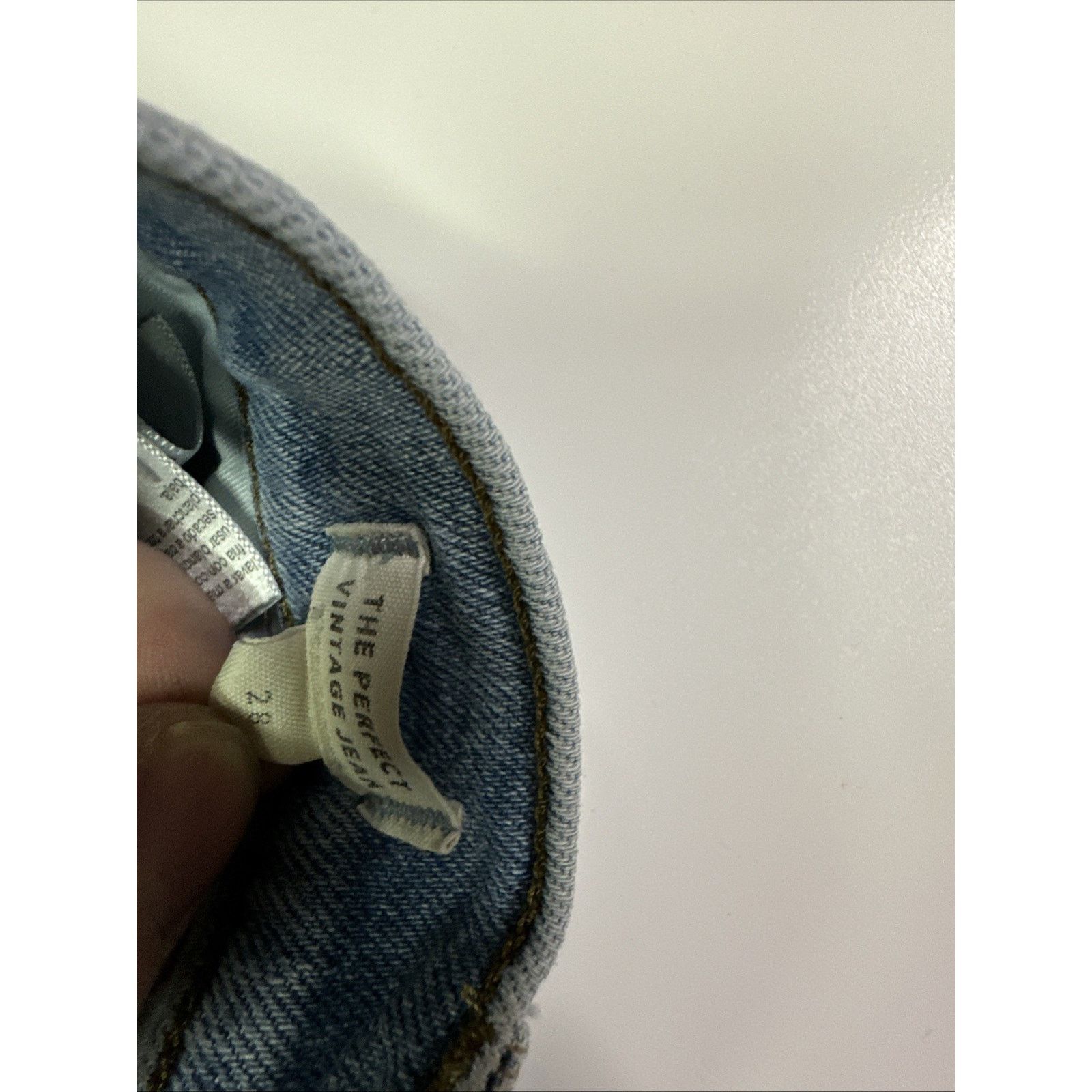 Madewell Madewell The Perfect Vintage Jean size 28 Size 28" / US 6 / IT 42 - 3 Thumbnail