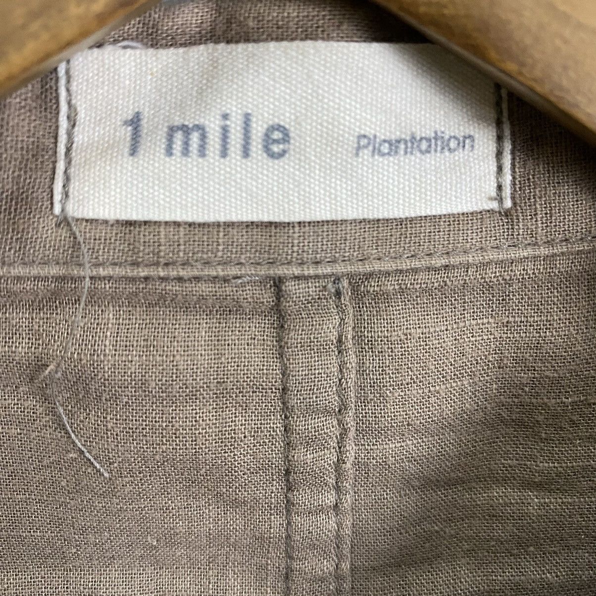 Issey Miyake 1 mile Plantation By Issey Miyake Olive Green Shirt Button Size US M / EU 48-50 / 2 - 11 Thumbnail