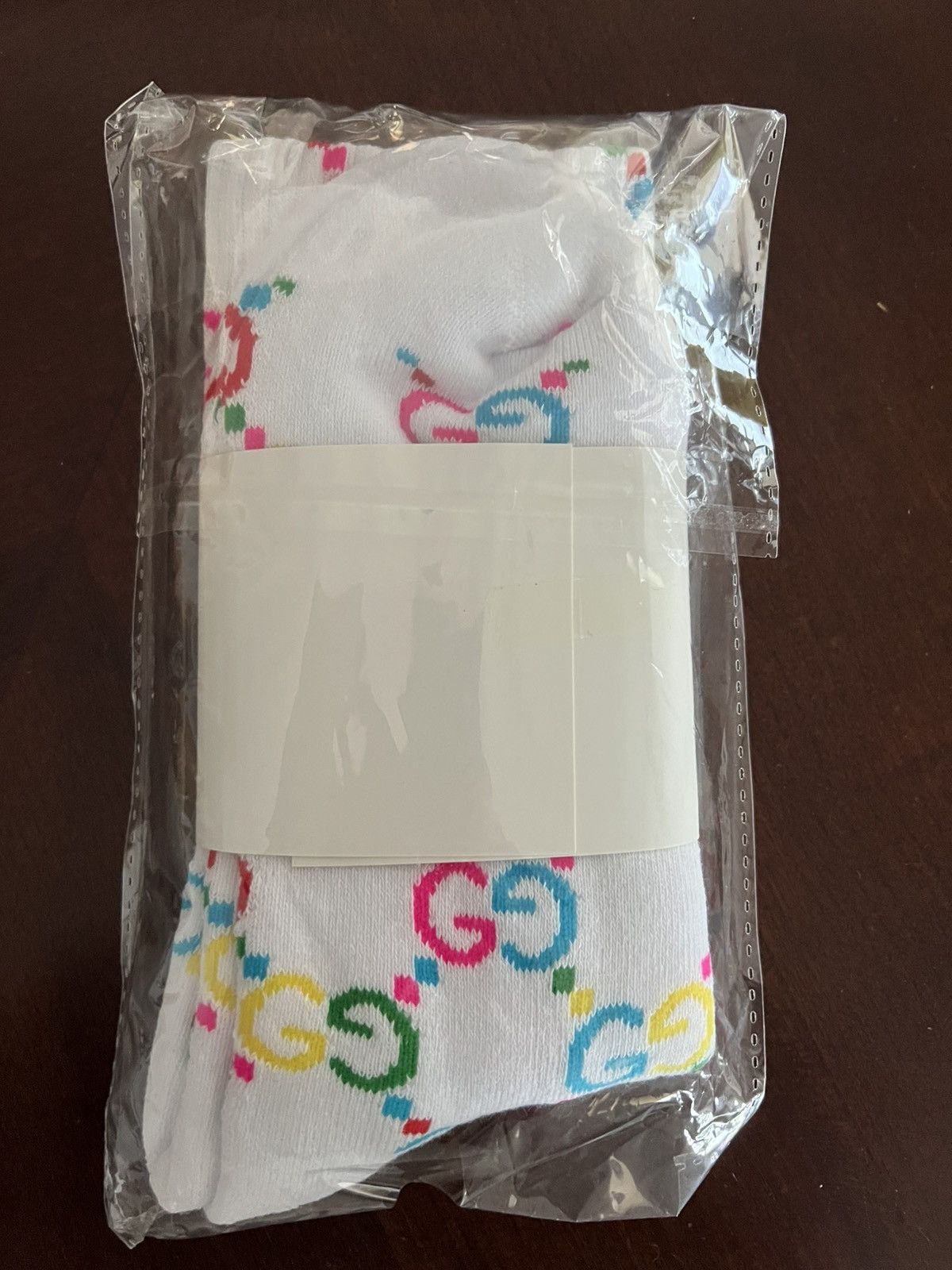 Imran Potato Imran Potato Gucci Socks White/Multicolor New Size ONE SIZE - 2 Thumbnail