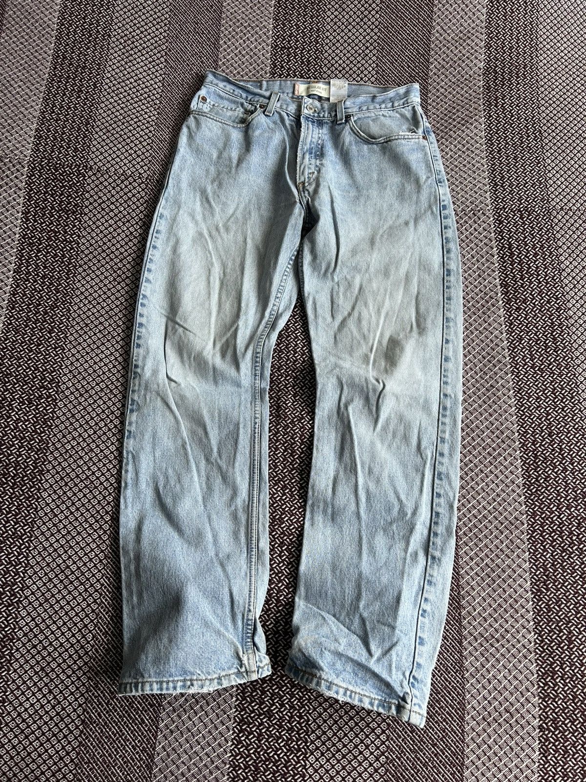 Levi's Vintage Levis 505 Jeans 90s Regular Fit Wash Denim Size W33 Size US 33 - 8 Thumbnail