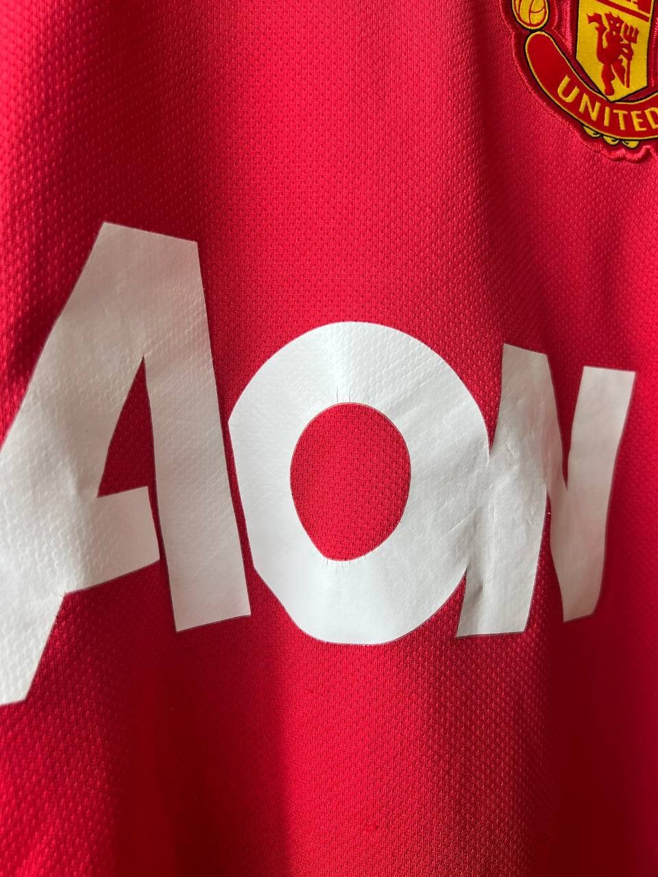 Nike 2010/11 MANCHESTER UNITED #10 ROONEY NIKE HOME SOCCER JERSEY Size US M / EU 48-50 / 2 - 6 Thumbnail