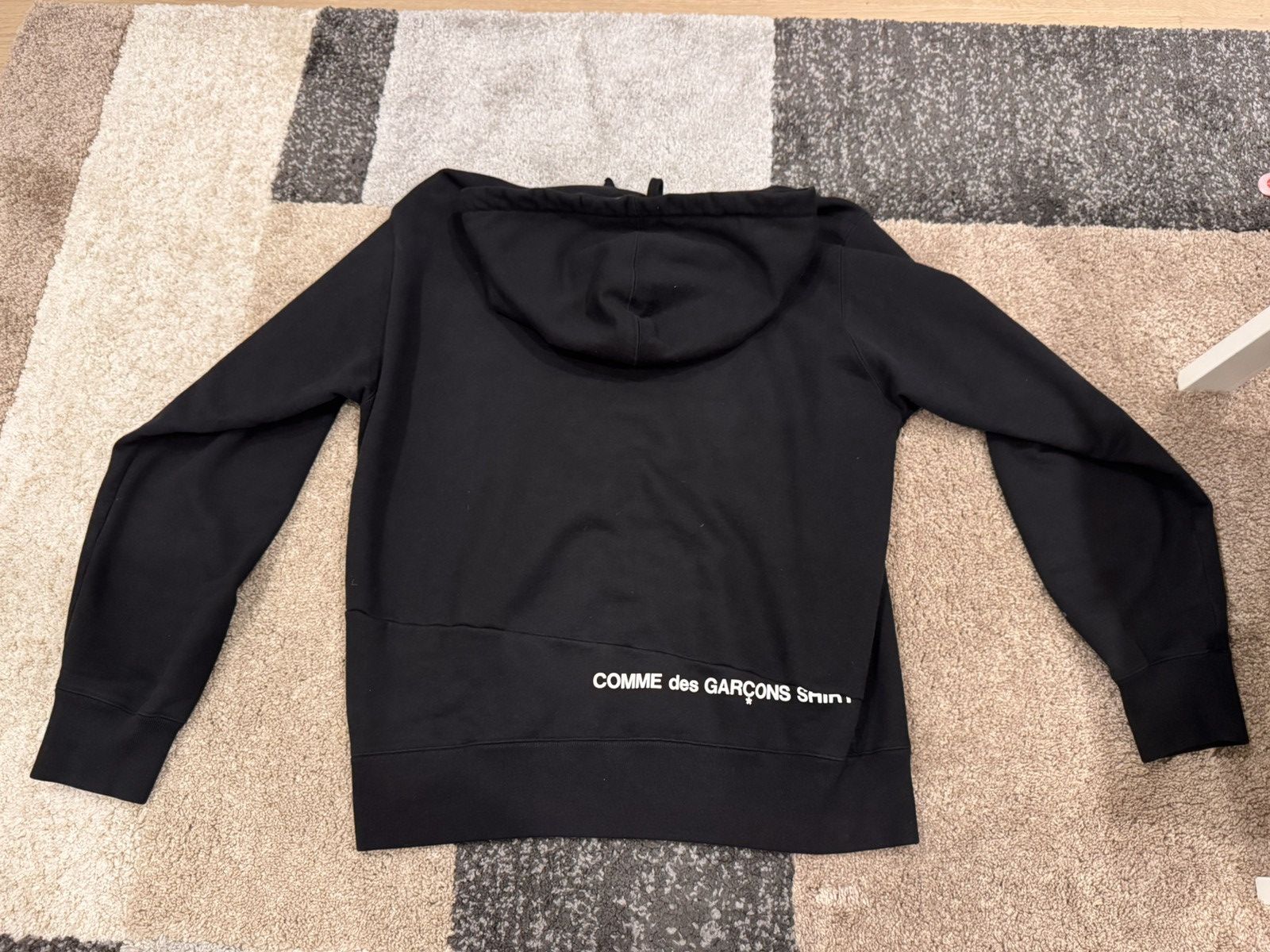 Comme des Garcons SHIRT × Supreme Supreme Comme des Garcons Split Box Logo Hooded Sweatshirt Size US L / EU 52-54 / 3 - 2 Thumbnail
