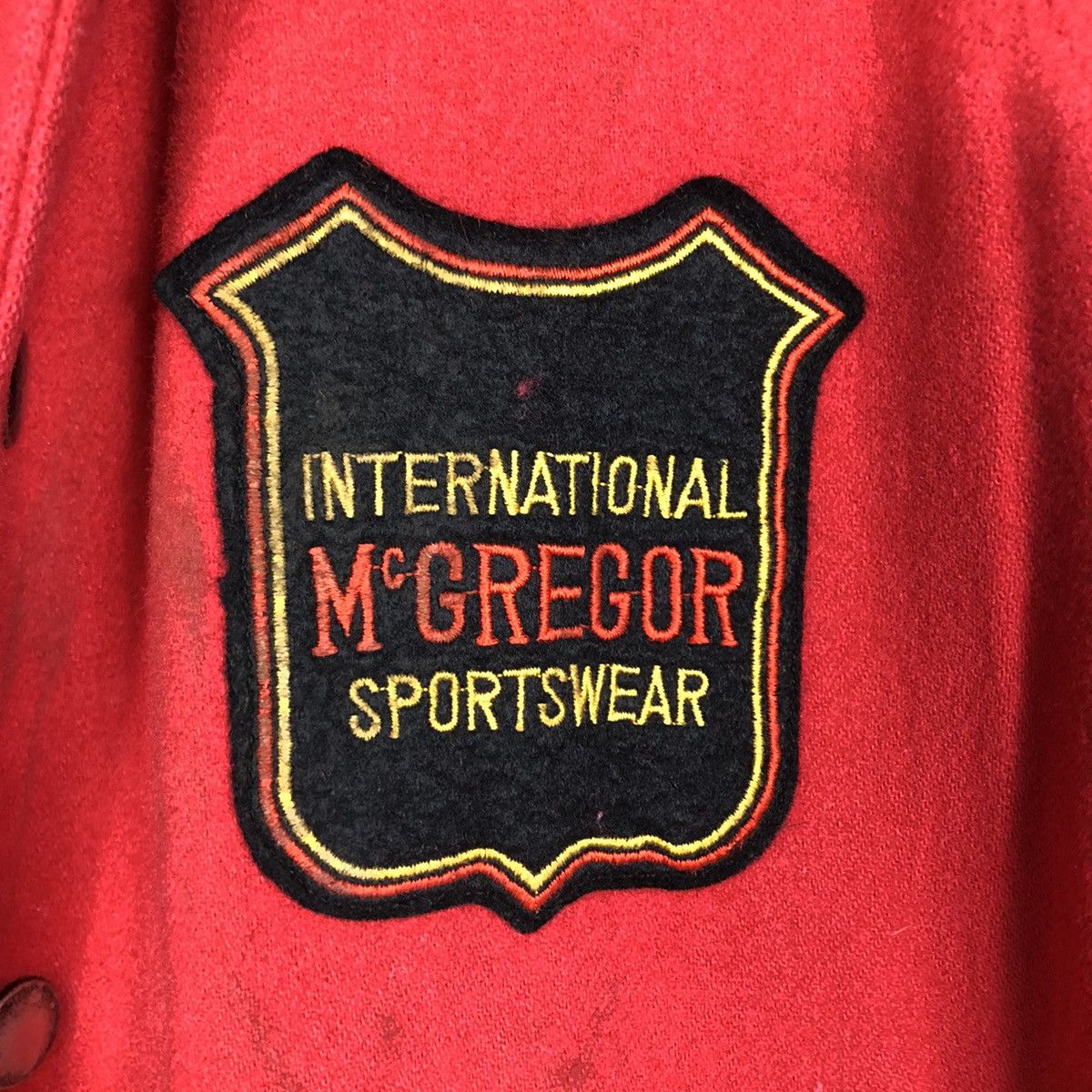 Japanese Brand 📌Vintage Bomber Jacket Mc Gregor Big Logo Issey Miyake Size US L / EU 52-54 / 3 - 18 Thumbnail