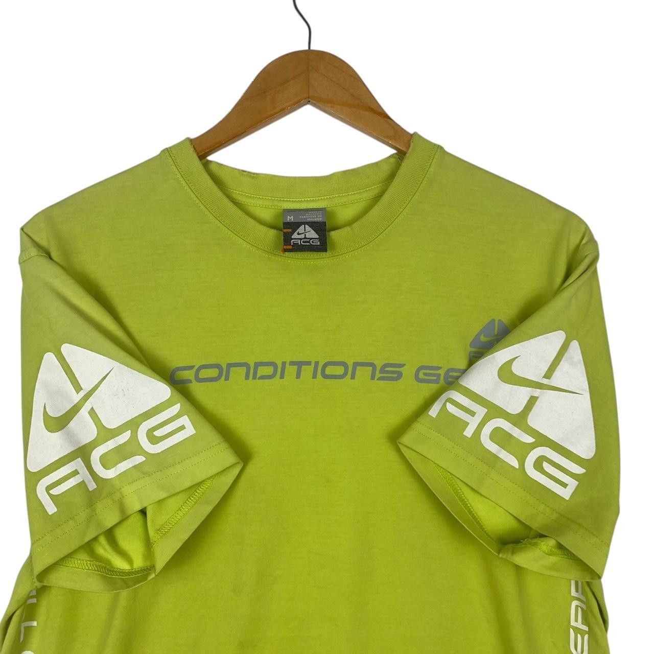 Nike ACG NIKE ACG DRI-FIT All Conditions Gear Thrashed Tee Shirt Top Size US M / EU 48-50 / 2 - 5 Thumbnail