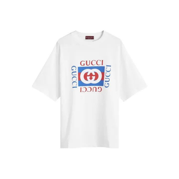 Gucci Gucci Gucci Lido Printed Crew Neck T-Shirt for Men -2506 Size US L / EU 52-54 / 3 - 1 Thumbnail