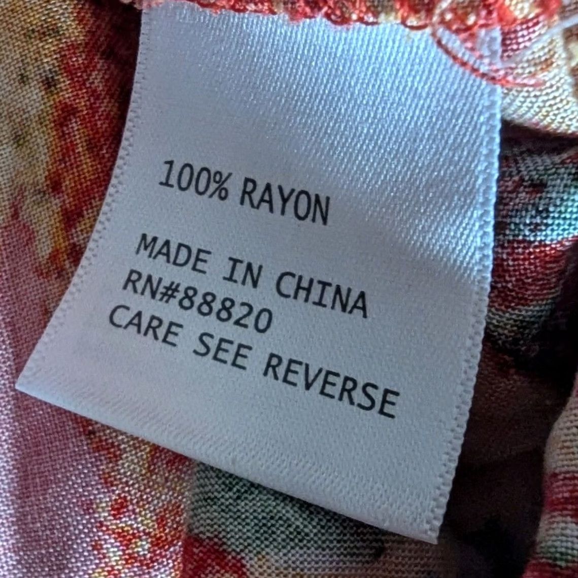 Christian Siriano Christian Siriano Red Blouse Tropical Bird Print Off Shoulder Womens Large Size L / US 10 / IT 46 - 8 Thumbnail