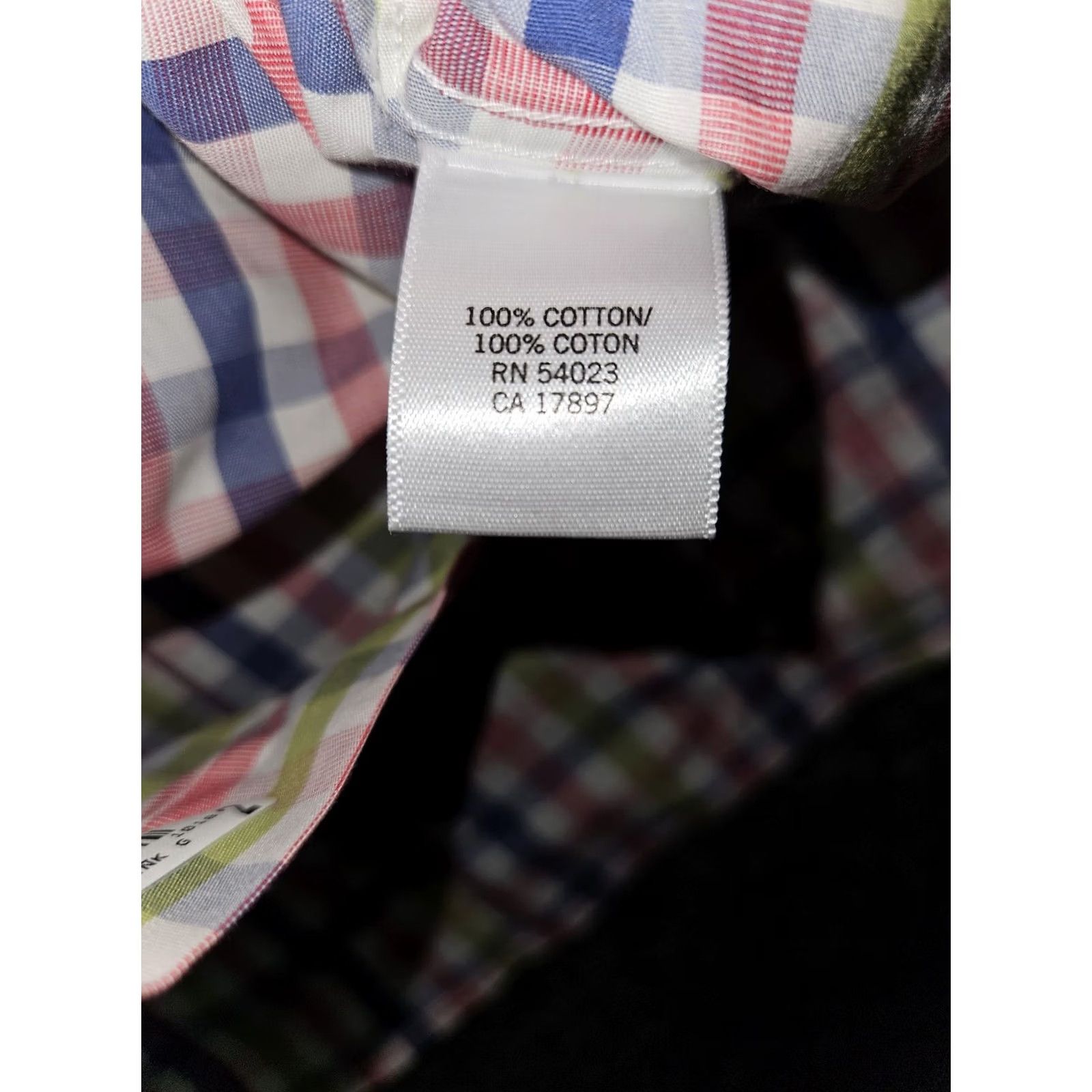 Banana Republic Banana Republic Shirt Mens Medium Multicolor Plaid Non Iron Tailored Slim Fit Shirt Size US M / EU 48-50 / 2 - 7 Thumbnail