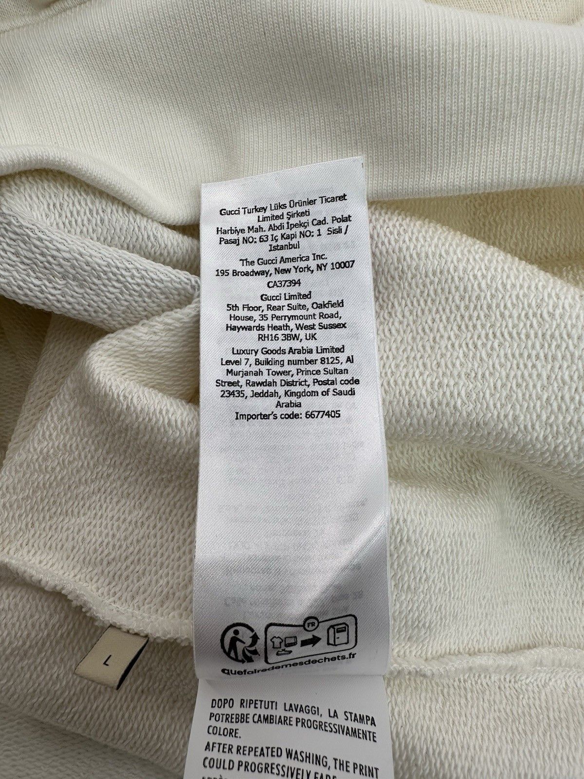 Gucci New Gucci Sweatshirt Size-L Size L / US 10 / IT 46 - 13 Thumbnail