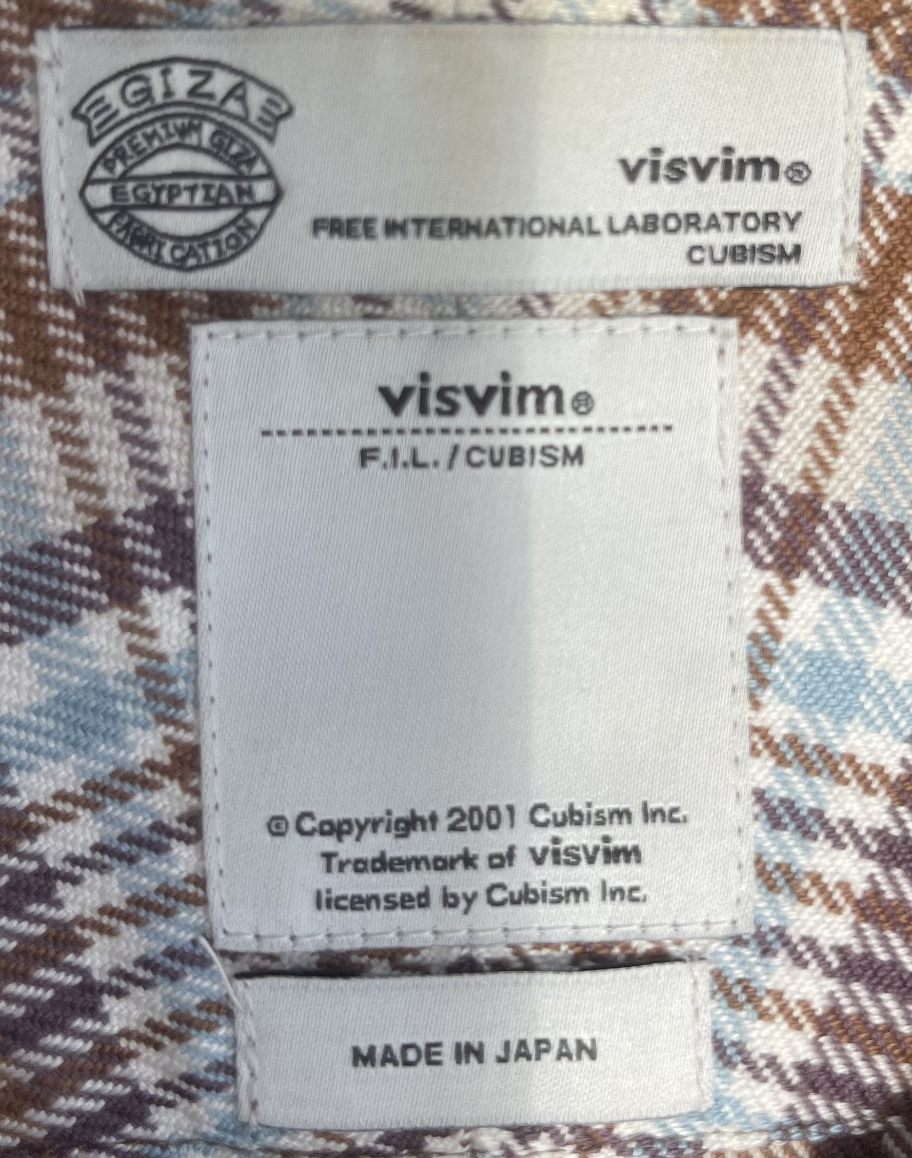 Visvim Visvim Juneau Weld Check L/S (Giza) FW13 Size 1 Size US S / EU 44-46 / 1 - 11 Thumbnail