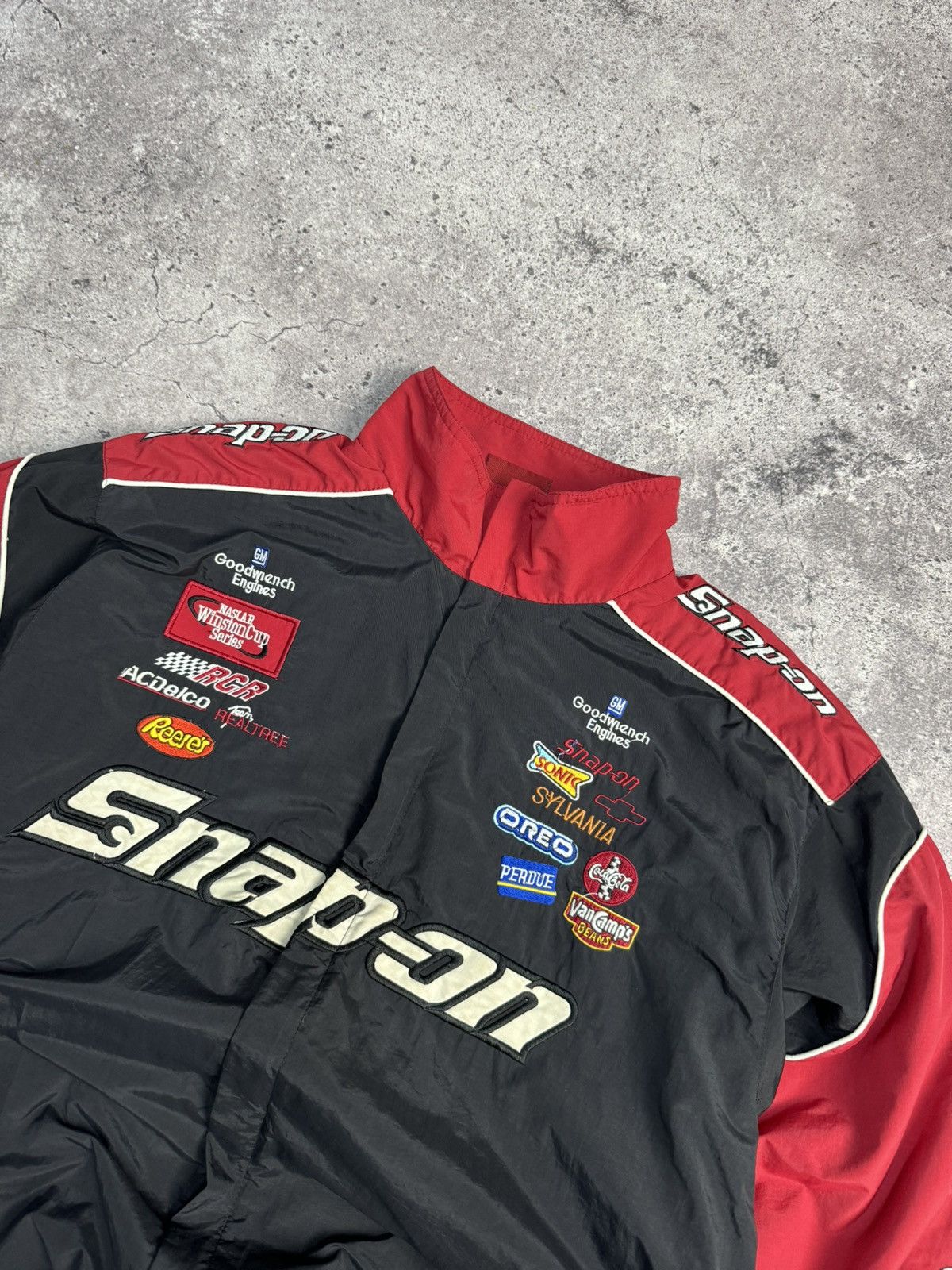 Formula 1 × NASCAR Vintage NASCAR Snap-On Racing Jacket Formula1 Streetwear Y2K Size US XL / EU 56 / 4 - 4 Thumbnail